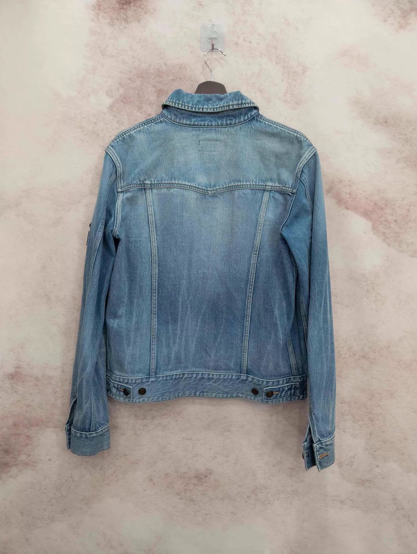 Saint Laurent Paris Saint Laurent Denim Jacket L 95 New Size L / US 10 / IT 46 - 2 Thumbnail