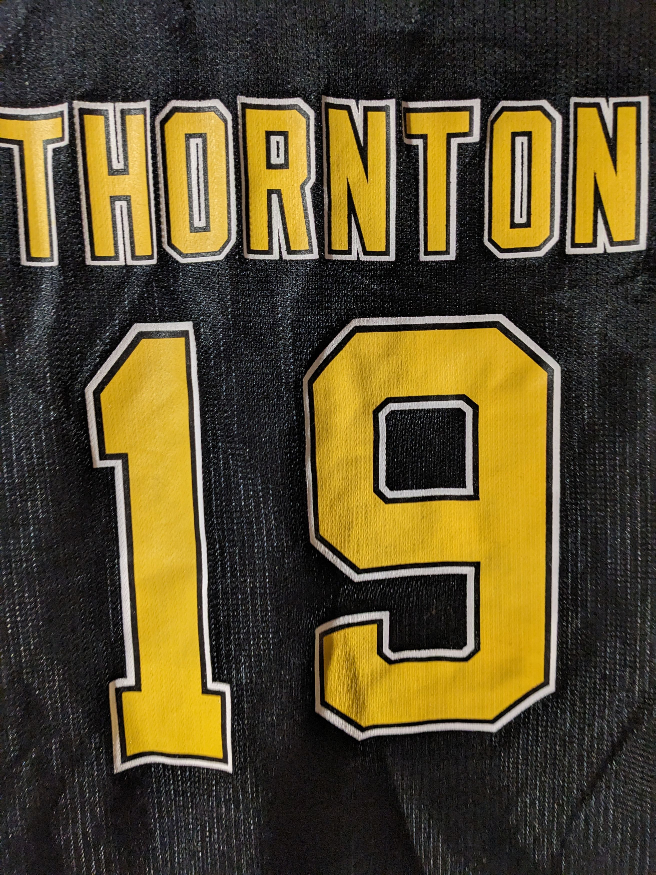 Ccm × Vintage Vintage 90s Boston Bruins Thornton Youth Small Hockey Jersey Size US S / EU 44-46 / 1 - 2 Thumbnail