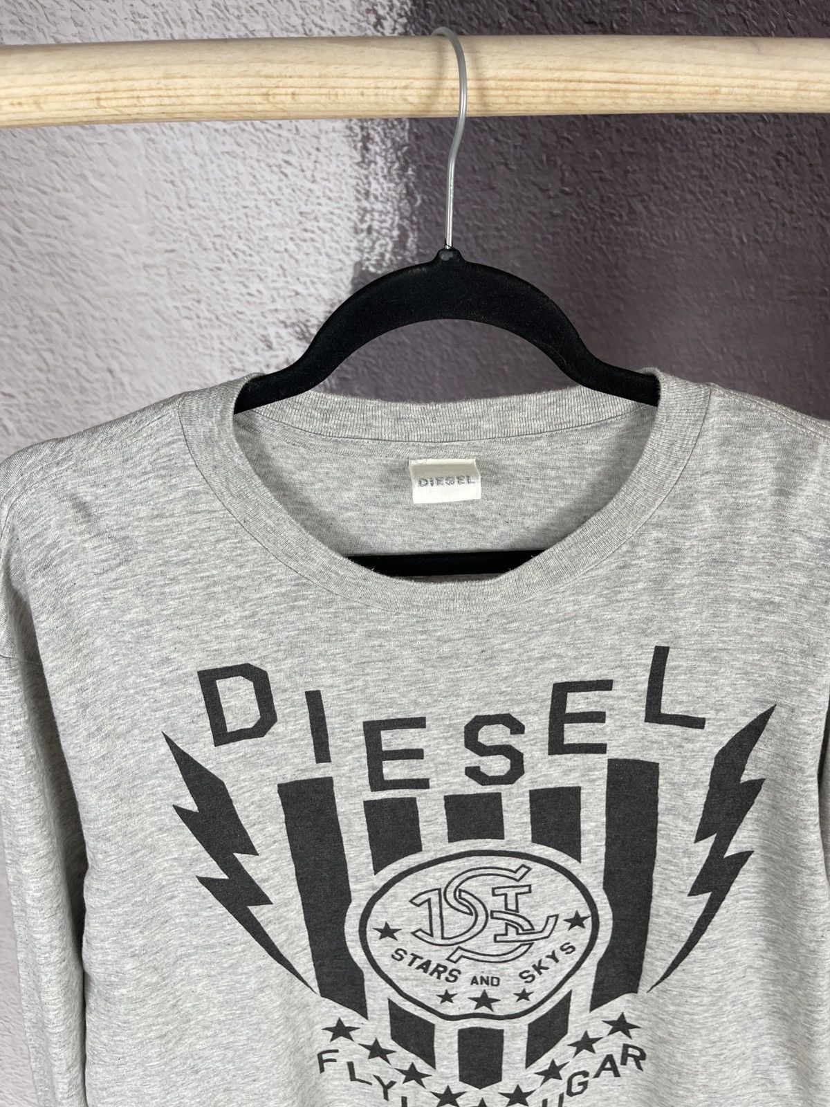 Diesel Diesel vintage y2k flying cougar long sleeve tee shirt Size US M / EU 48-50 / 2 - 5 Thumbnail