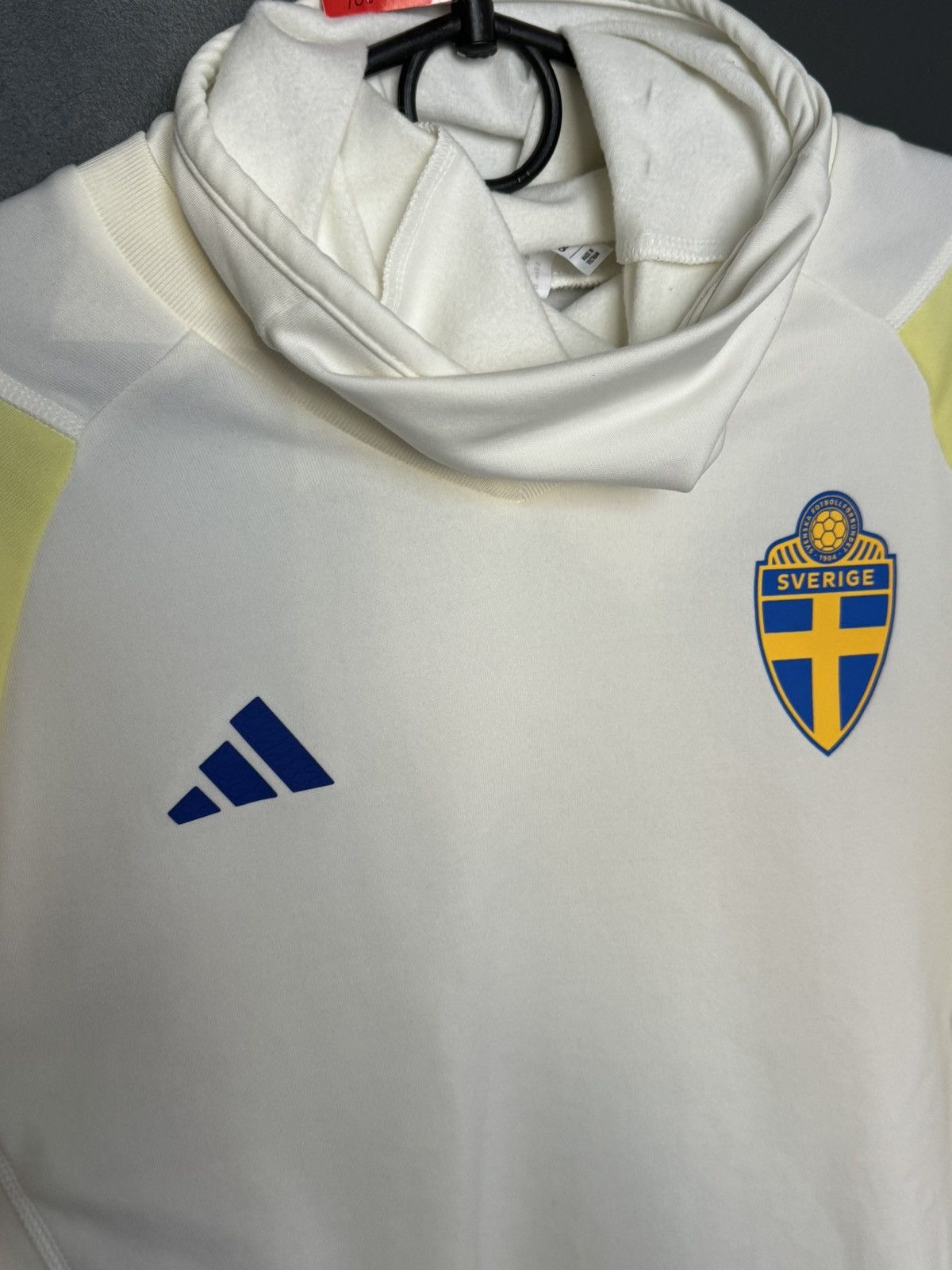 Adidas New Sweden National Team Training Football Long Sleeve Shirt Size M / US 6-8 / IT 42-44 - 3 Thumbnail