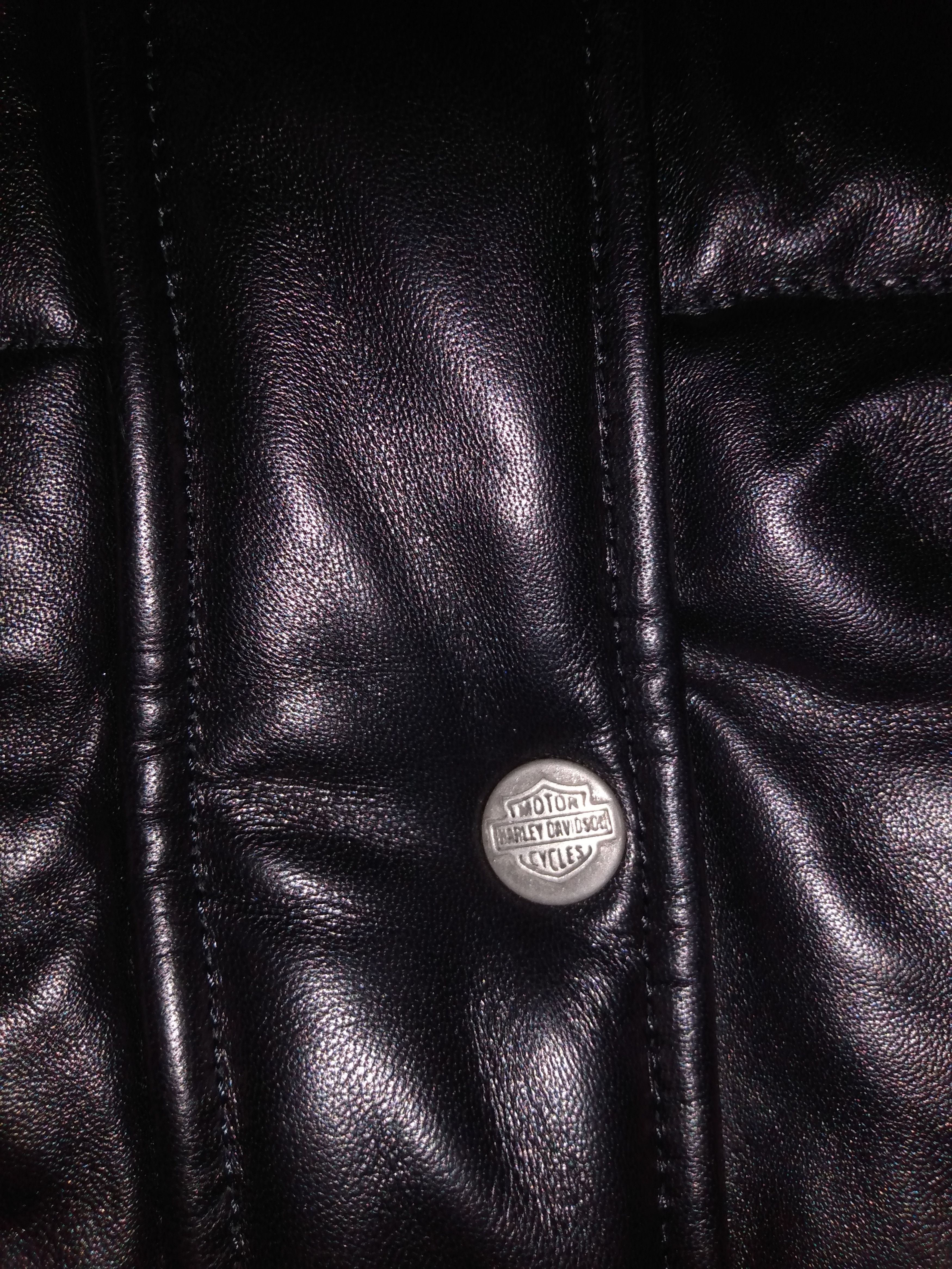 Harley Davidson Harley Davidson leather puffer jacket Size XS / US 0-2 / IT 36-38 - 5 Thumbnail