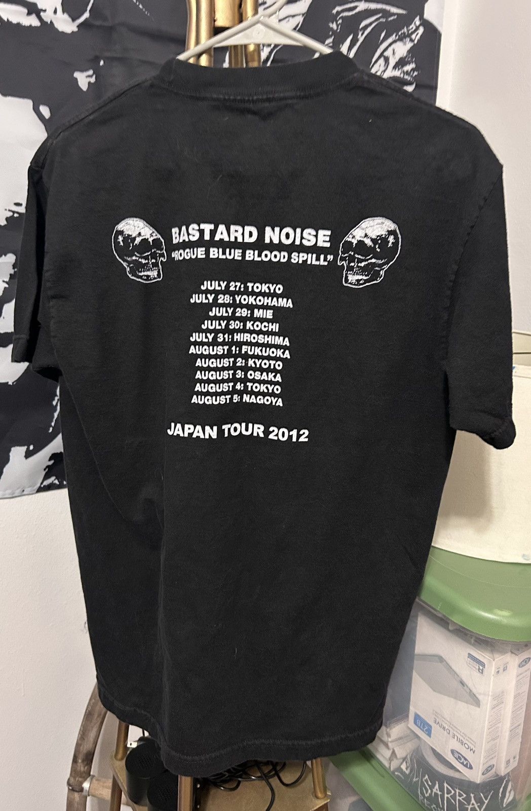 Band Tees BASTARD NOISE 2012 Japan Tour Shirt. NEVER BEEN WORN. Size US M / EU 48-50 / 2 - 5 Thumbnail