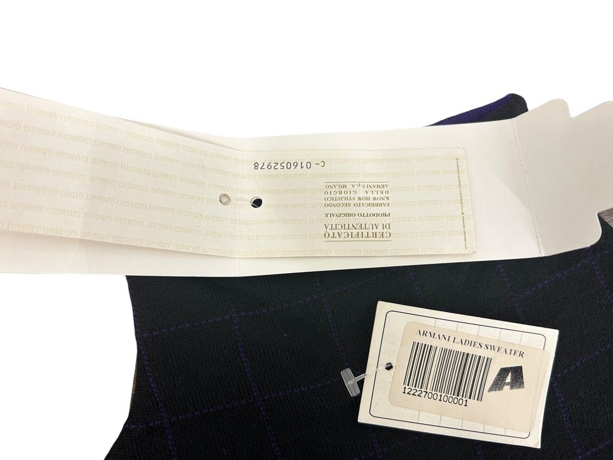 Iceberg Armani Collezioni Sleeveless Mock Neck Knit - New with Tags Size L / US 10 / IT 46 - 6 Thumbnail