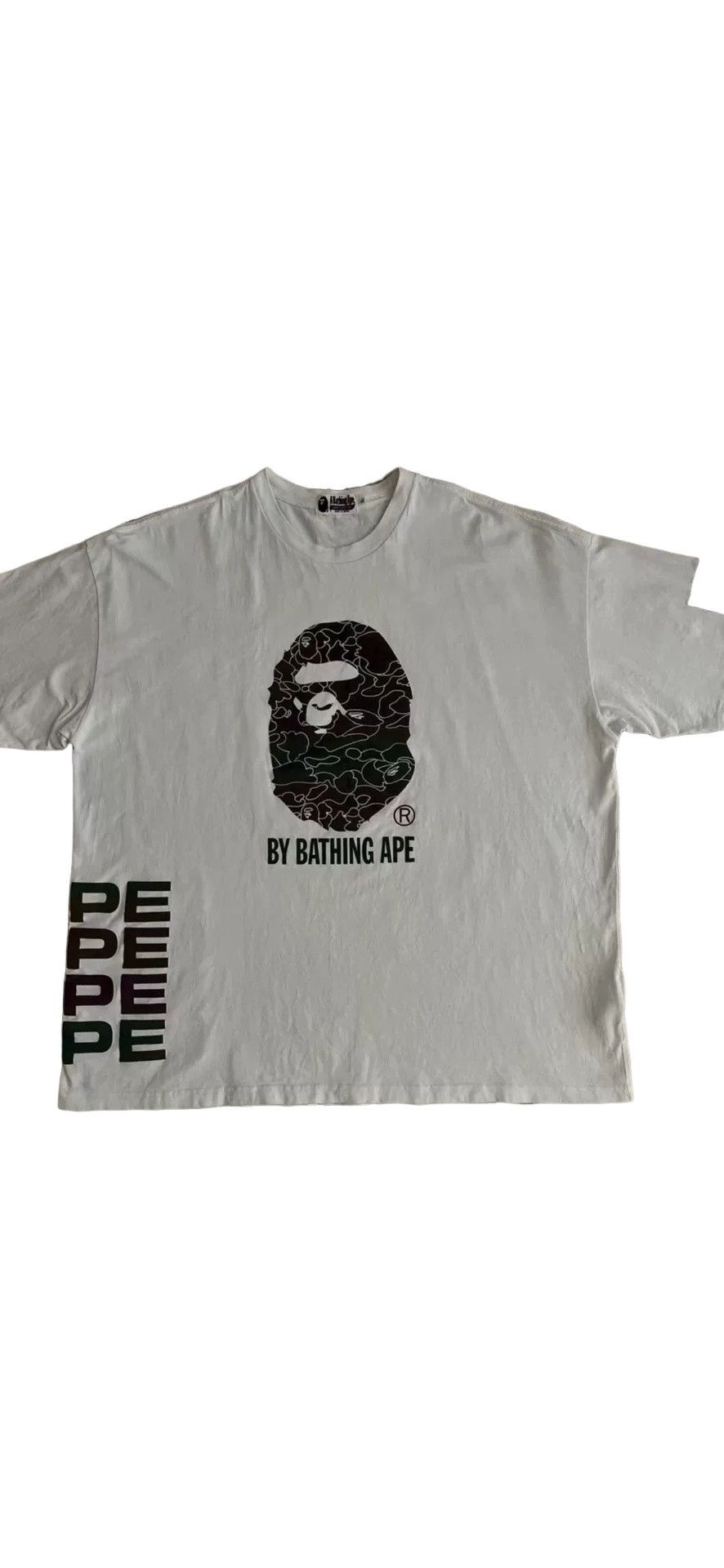 Bape BAPE Ape Head Graphic T-Shirt XL Size US XL / EU 56 / 4 - 1 Thumbnail