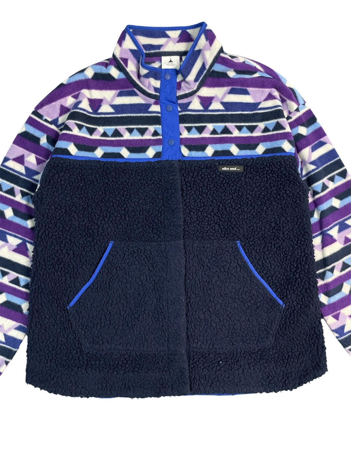 Japanese Brand Japanese Brand Niko and … Retro Fleece Sherpa Jacket Size US M / EU 48-50 / 2 - 3 Thumbnail