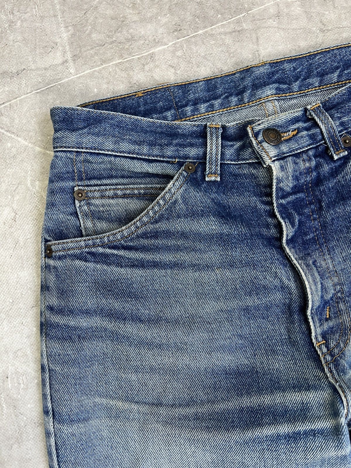 Levi's Vintage 90s washed distressed Levis 501 jeans USA rare Size US 31 - 4 Thumbnail