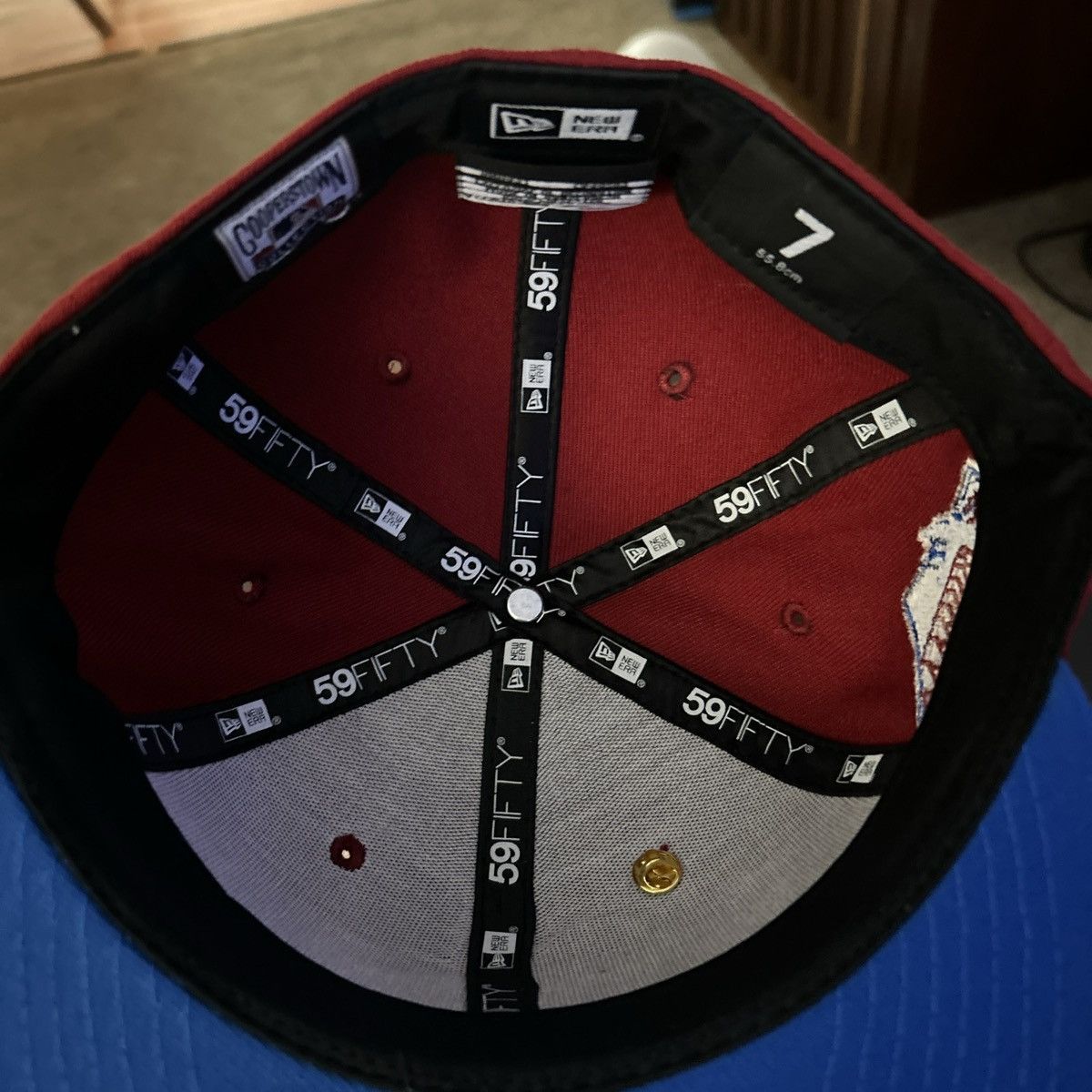 Capsule × New Era Cincinnati Reds Capsule Nitro 3.0 1970-2002 Patch Fitted Hat Size 7 Size ONE SIZE - 4 Thumbnail