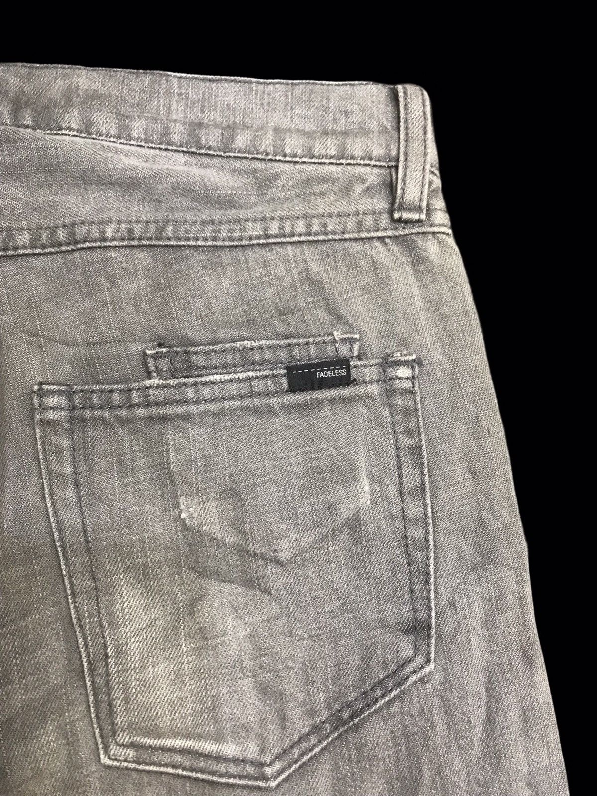 Fadeless 💥ARCHIVAL💥FADELESS JAPANESE DESIGNER DISTRESSED DENIM F160 Size US 28 / EU 44 - 15 Thumbnail