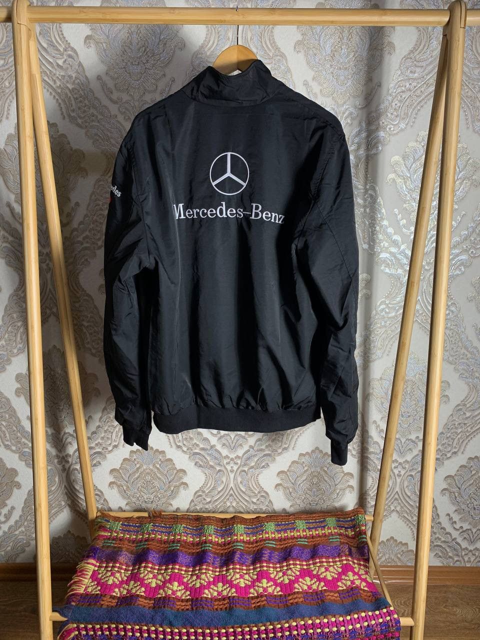 Mercedes-Benz × Vintage VERY RARE MERCEDES MCLAREN FULL ZIP LIGHT JACKET RACING 90s Size US XXL / EU 58 / 5 - 6 Thumbnail
