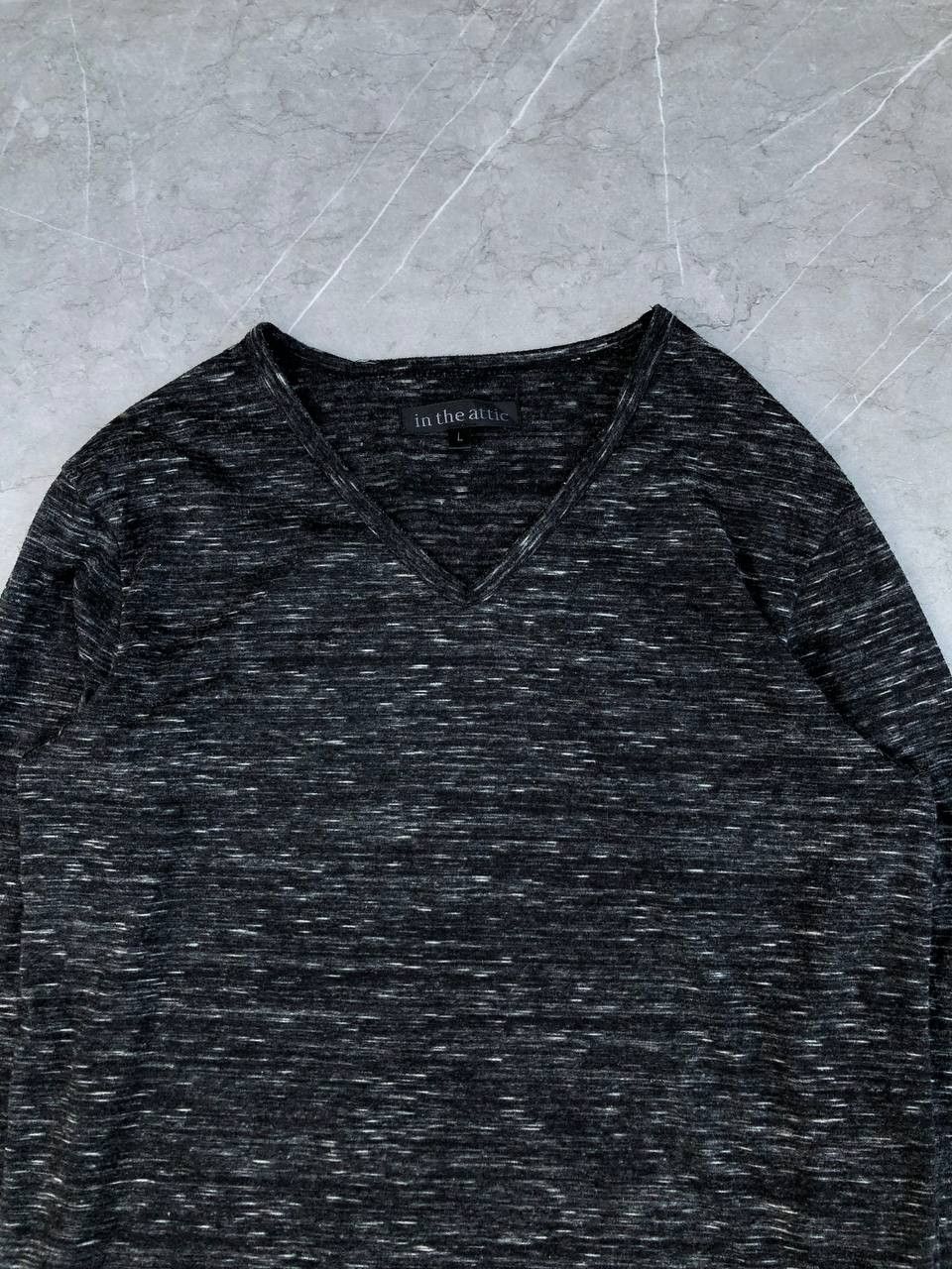 In The Attic × Japanese Brand In The Attic V Neck Longsleeve Size US S / EU 44-46 / 1 - 2 Thumbnail