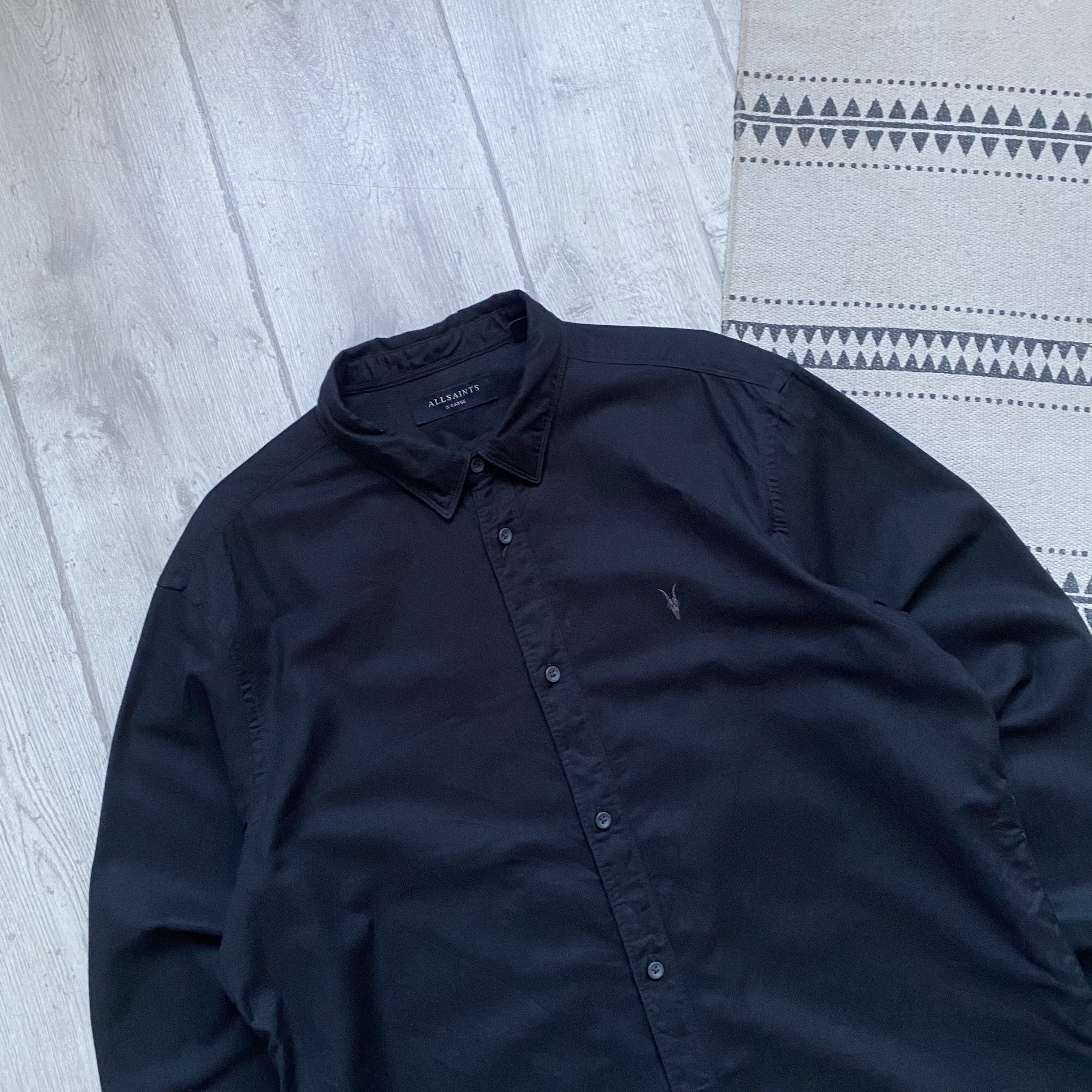 Allsaints 🖤 Designer Allsaint Classic shirt oxford Size US L / EU 52-54 / 3 - 2 Thumbnail