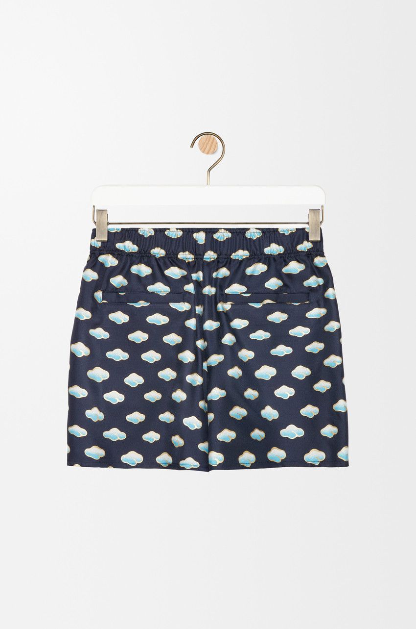 Loewe o1loc1c0525 Shorts in Navy/ Blue Size 27" / US 4 / IT 40 - 2 Thumbnail