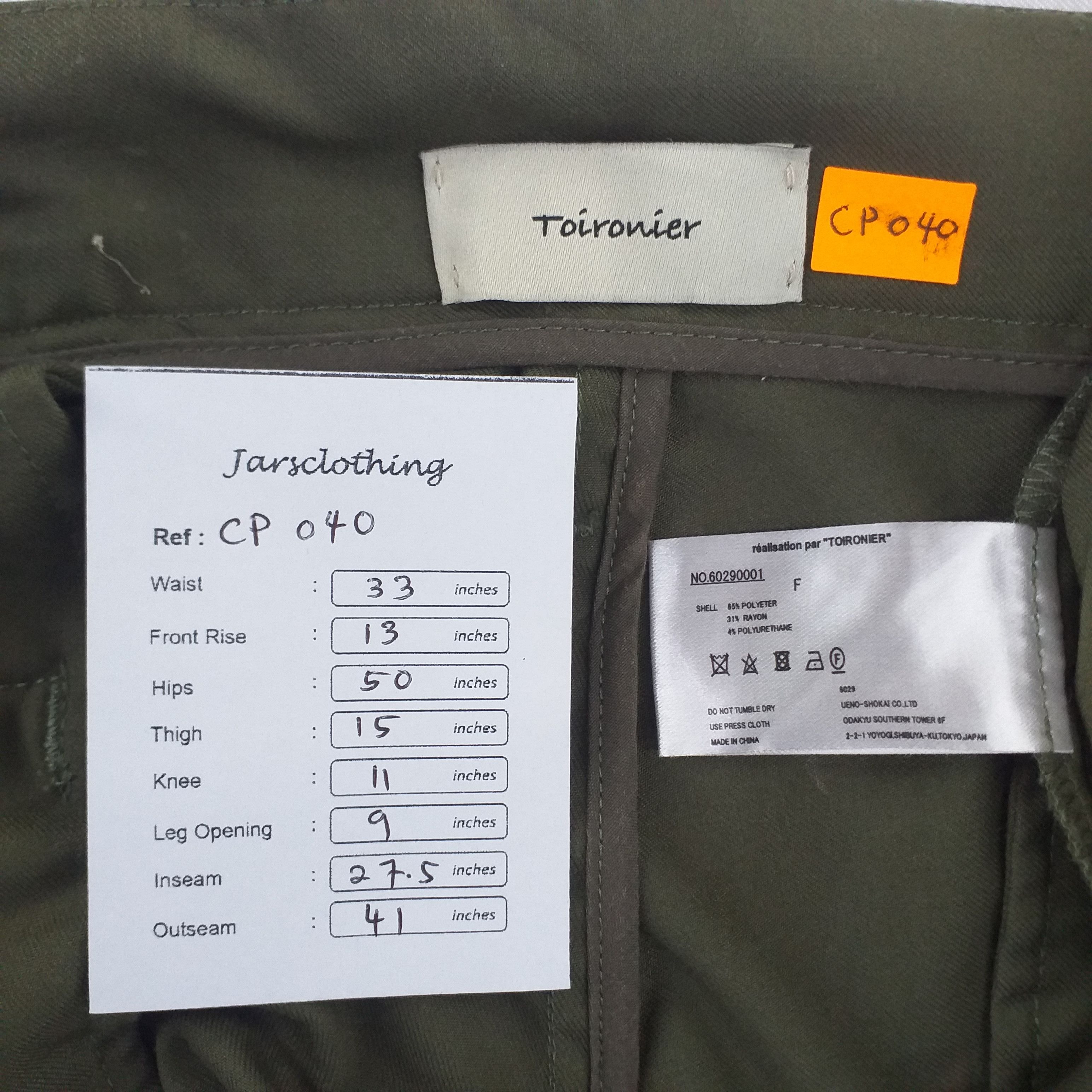 Japanese Brand Toironier Bondage Cargo Multiple Pockets-CP040 Size US 33 - 14 Thumbnail