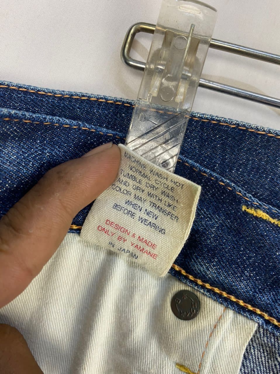 Evisu × Japanese Brand Vintage evisu selvedge distressed denim jeans by yamane Size US 34 / EU 50 - 12 Thumbnail