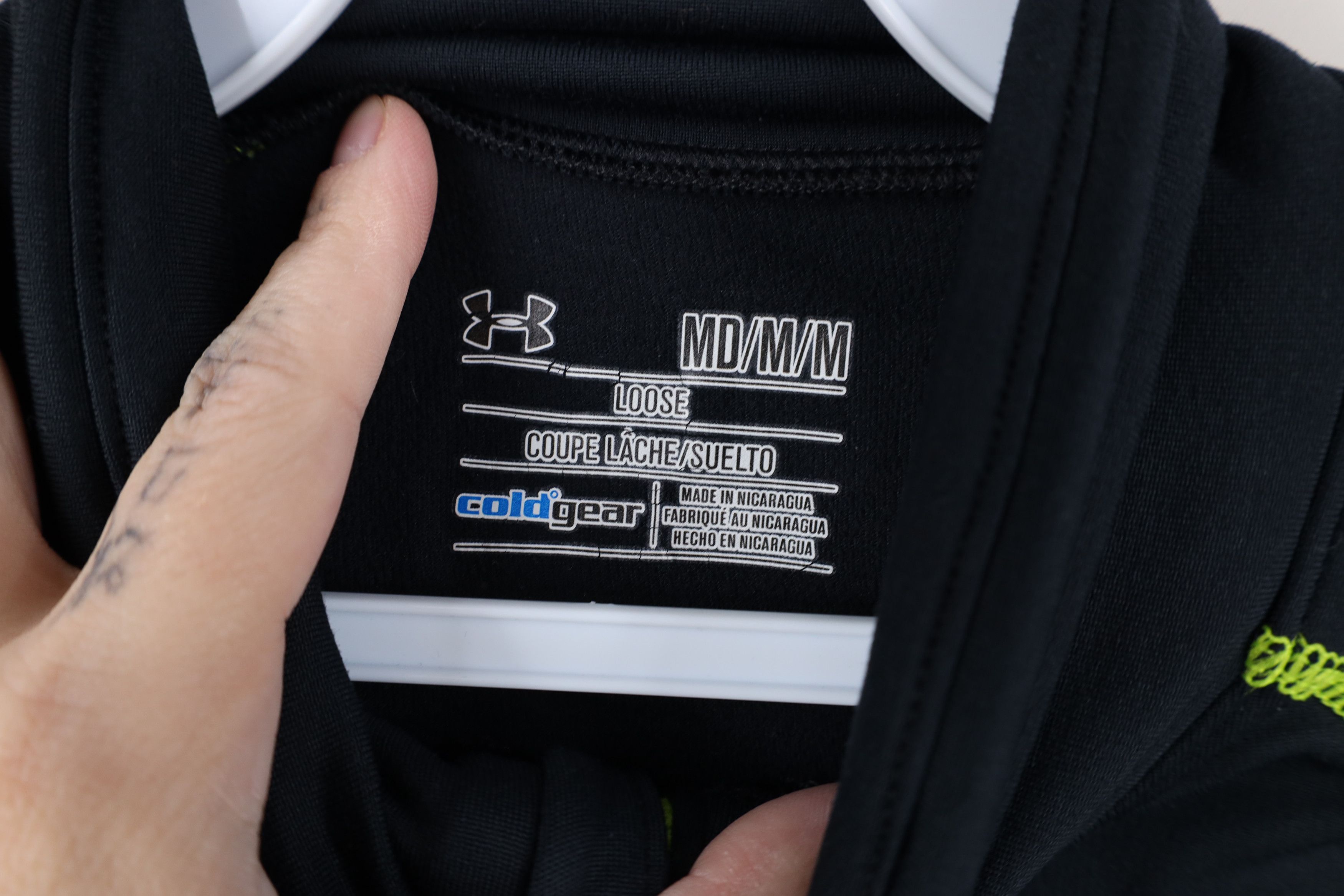 Under Armour × Vintage Under Armour Fleece Lined Half Zip Pullover Top Black Size US M / EU 48-50 / 2 - 8 Thumbnail