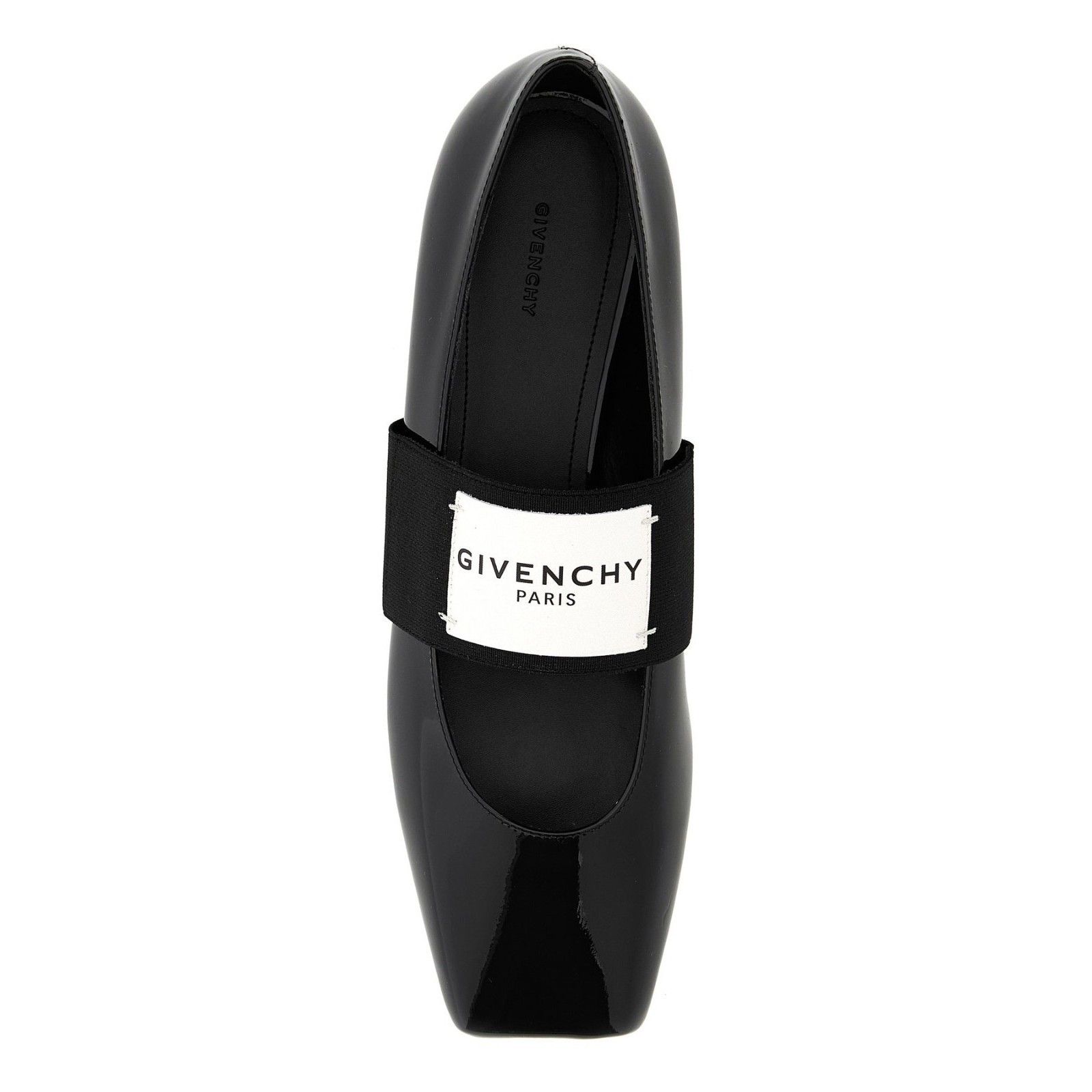 Givenchy GIVENCHY Suared Black Leather Ballerina Flats New & Authenti Size US 6 / IT 36 - 4 Thumbnail
