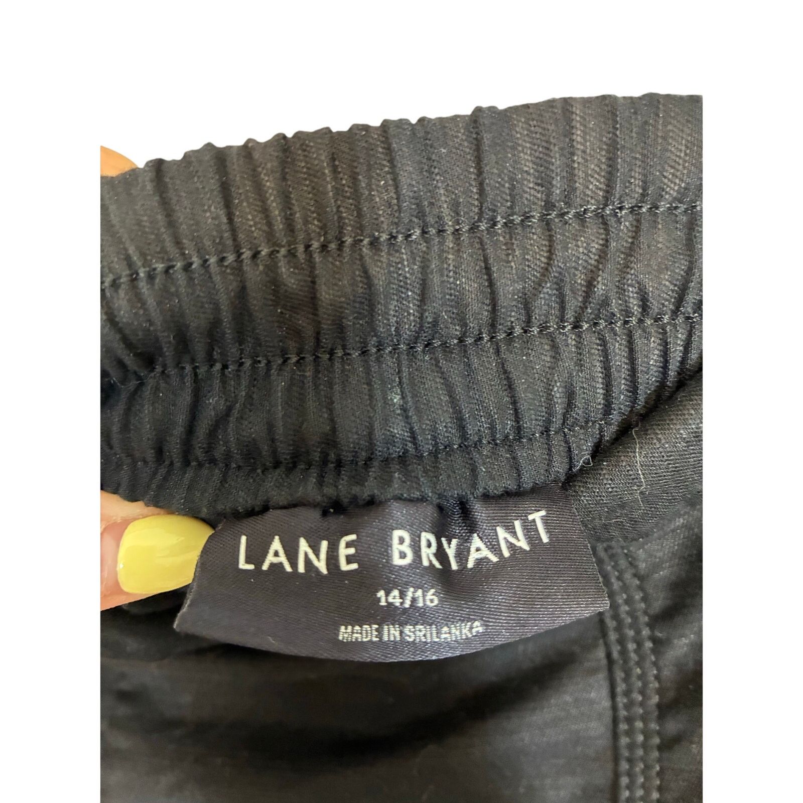 Other Lane Bryant Cotton Black Minimal Preppy Shorts 14/16 Size 38" / US 16 / IT 52 - 2 Thumbnail