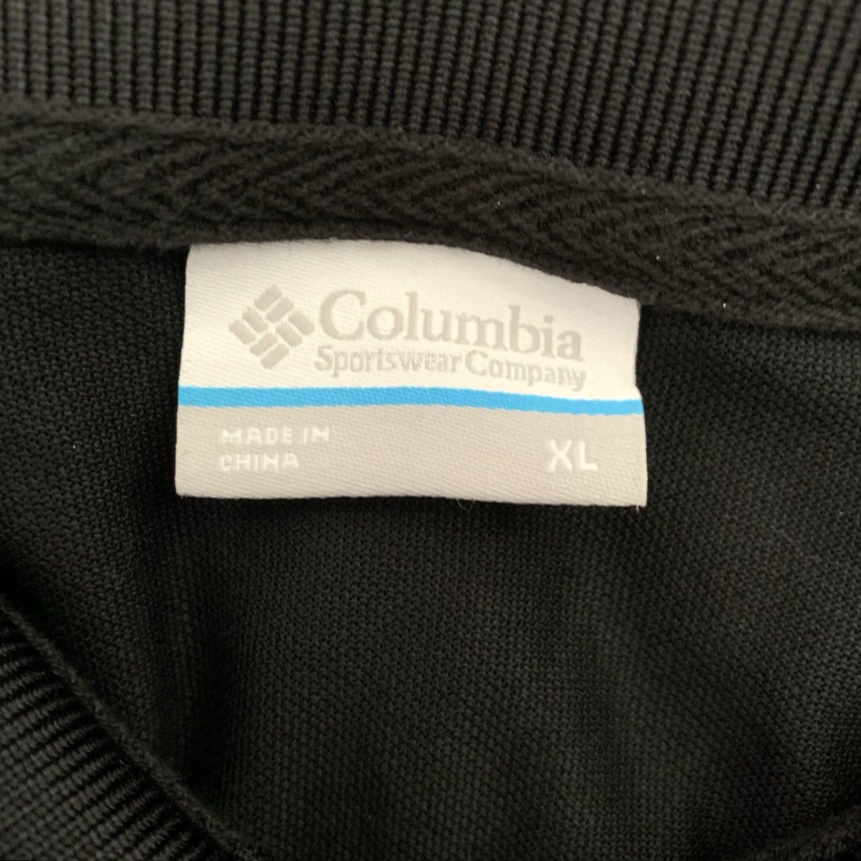 Vintage Columbia Polo Shirt Mens XL Black Ringer Short Sleeve Omni-Wick Logo Shirt Size US XL / EU 56 / 4 - 2 Thumbnail