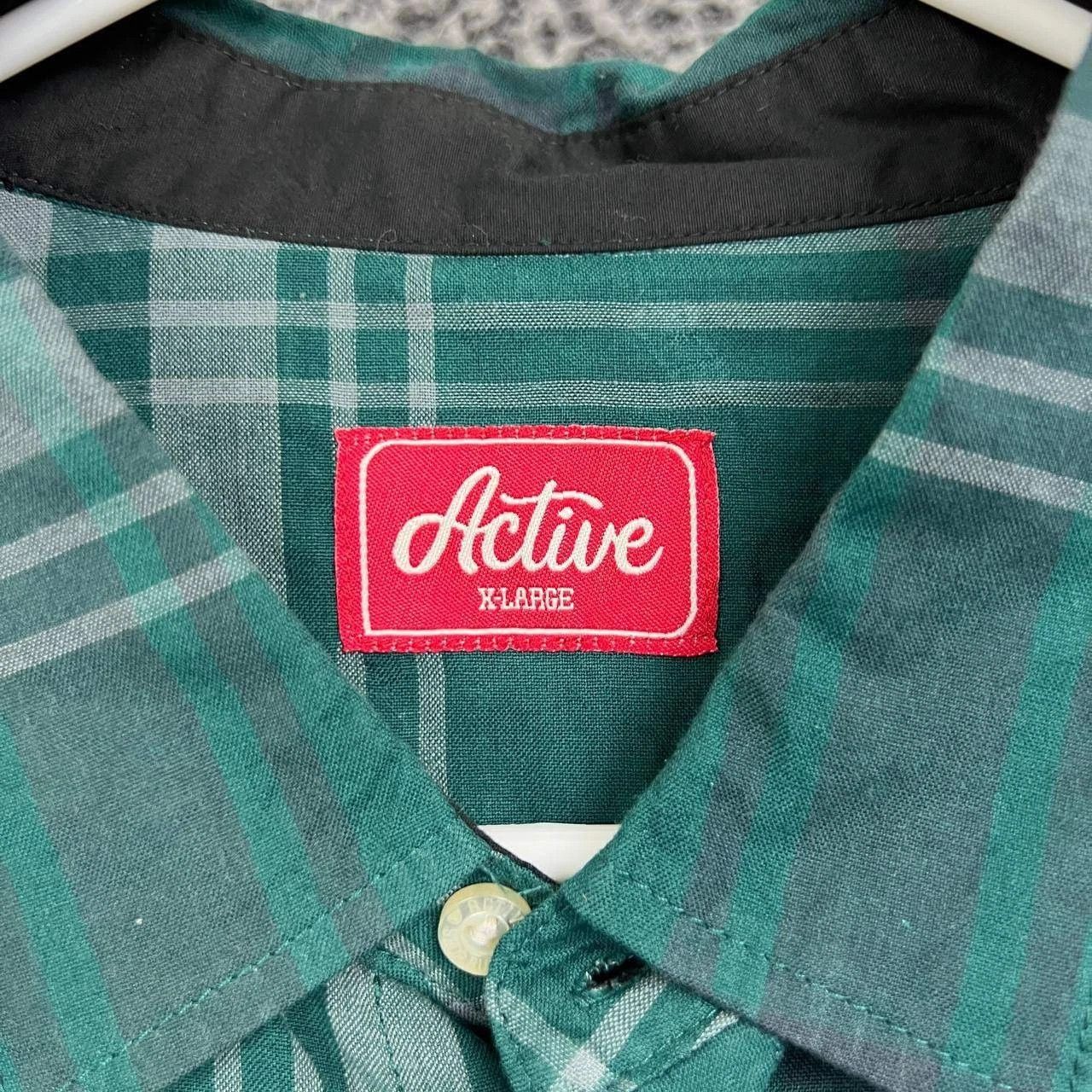 Active Ride Shop Active Ride Shop Shirt Men Plaid Flannel Button Up XL Size US XL / EU 56 / 4 - 6 Thumbnail