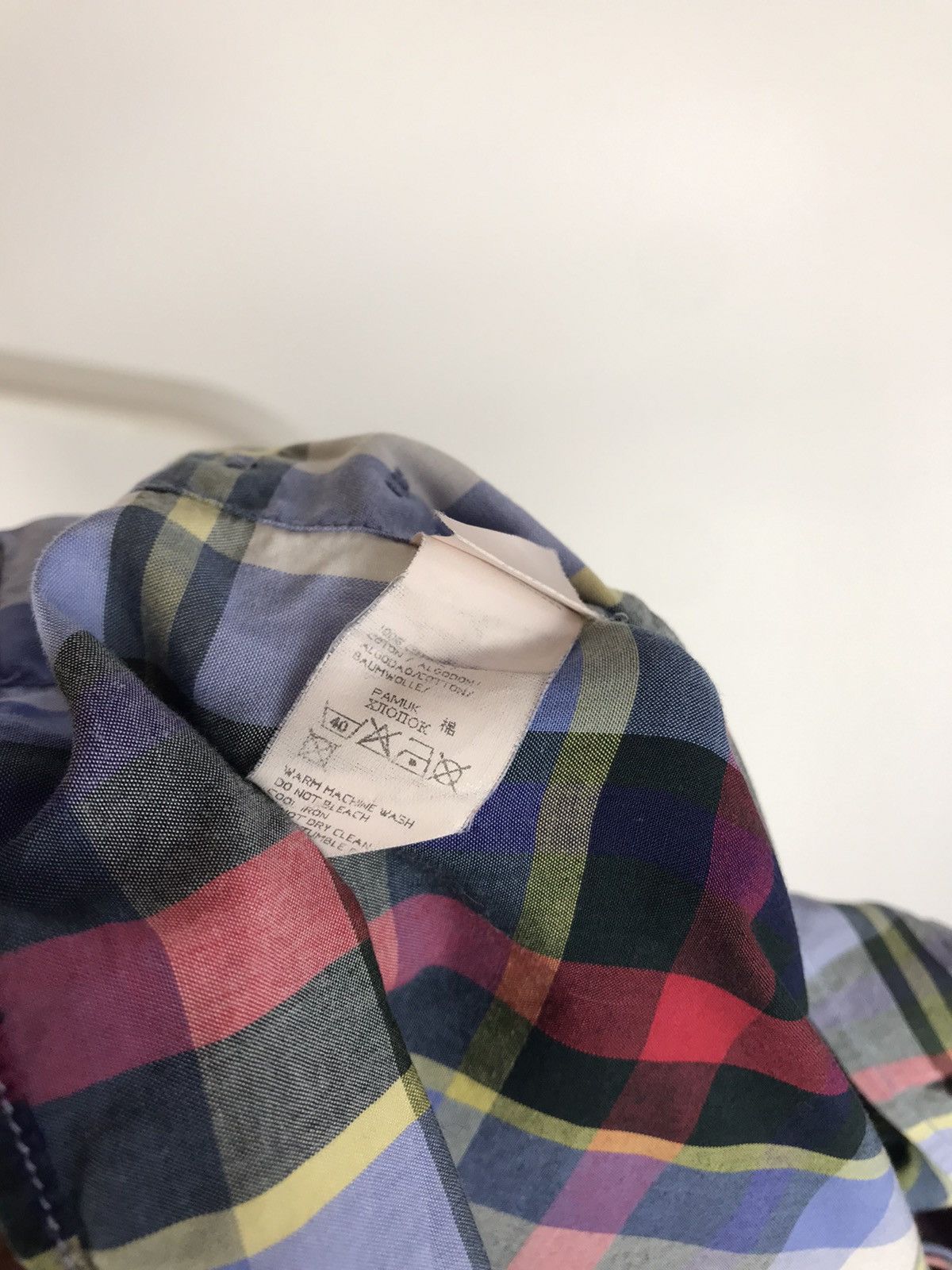Paul & Shark × Vintage Vintage Paul & Shark Long Sleeve Shirt Size US XL / EU 56 / 4 - 4 Thumbnail