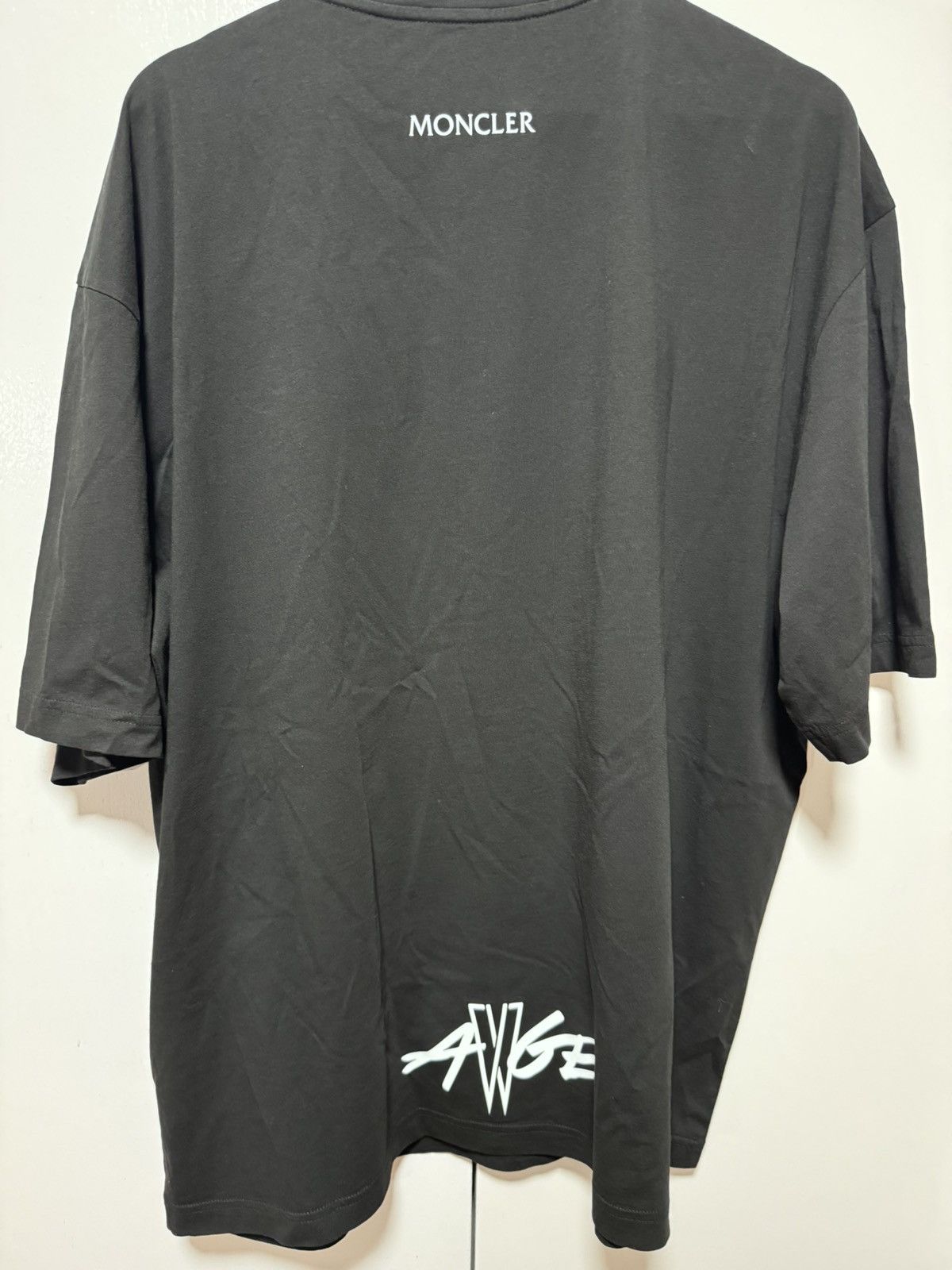Moncler Moncler X A$AP Rocky Black Cotton Tee Size US XL / EU 56 / 4 - 3 Thumbnail