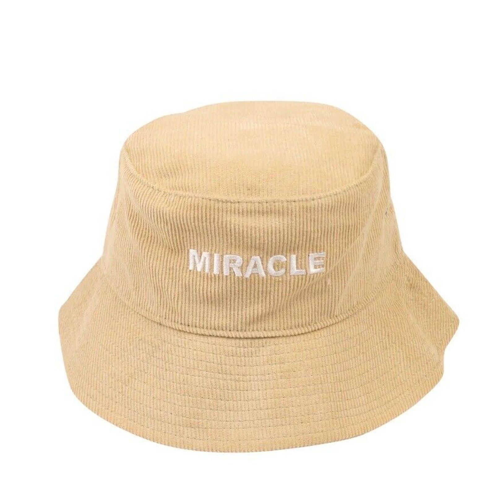 Nahmias NAHMIAS Sand Corduroy Miracle Bucket Hat Size One Size Size ONE SIZE - 3 Thumbnail