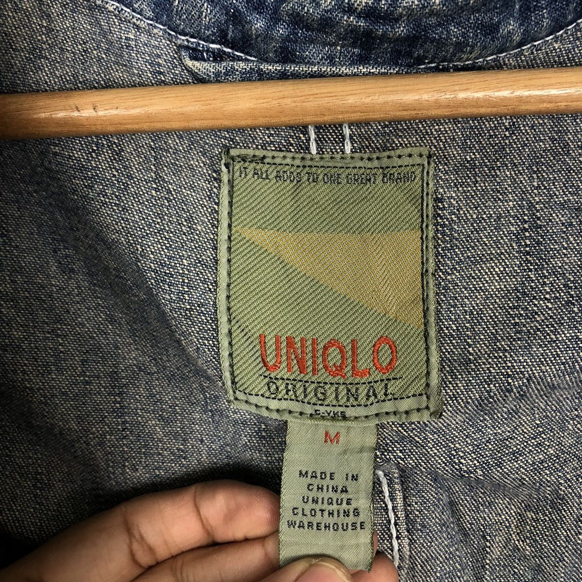 Japanese Brand 🔥Hikory Chore Jacket Denim Work Uniqlo Japan Issey Miyake Size US M / EU 48-50 / 2 - 13 Thumbnail