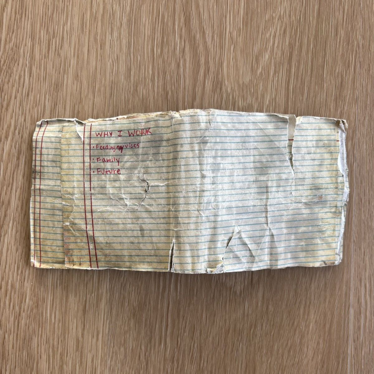 Levi's FMV “Why I Work” Wallet Size ONE SIZE - 3 Thumbnail