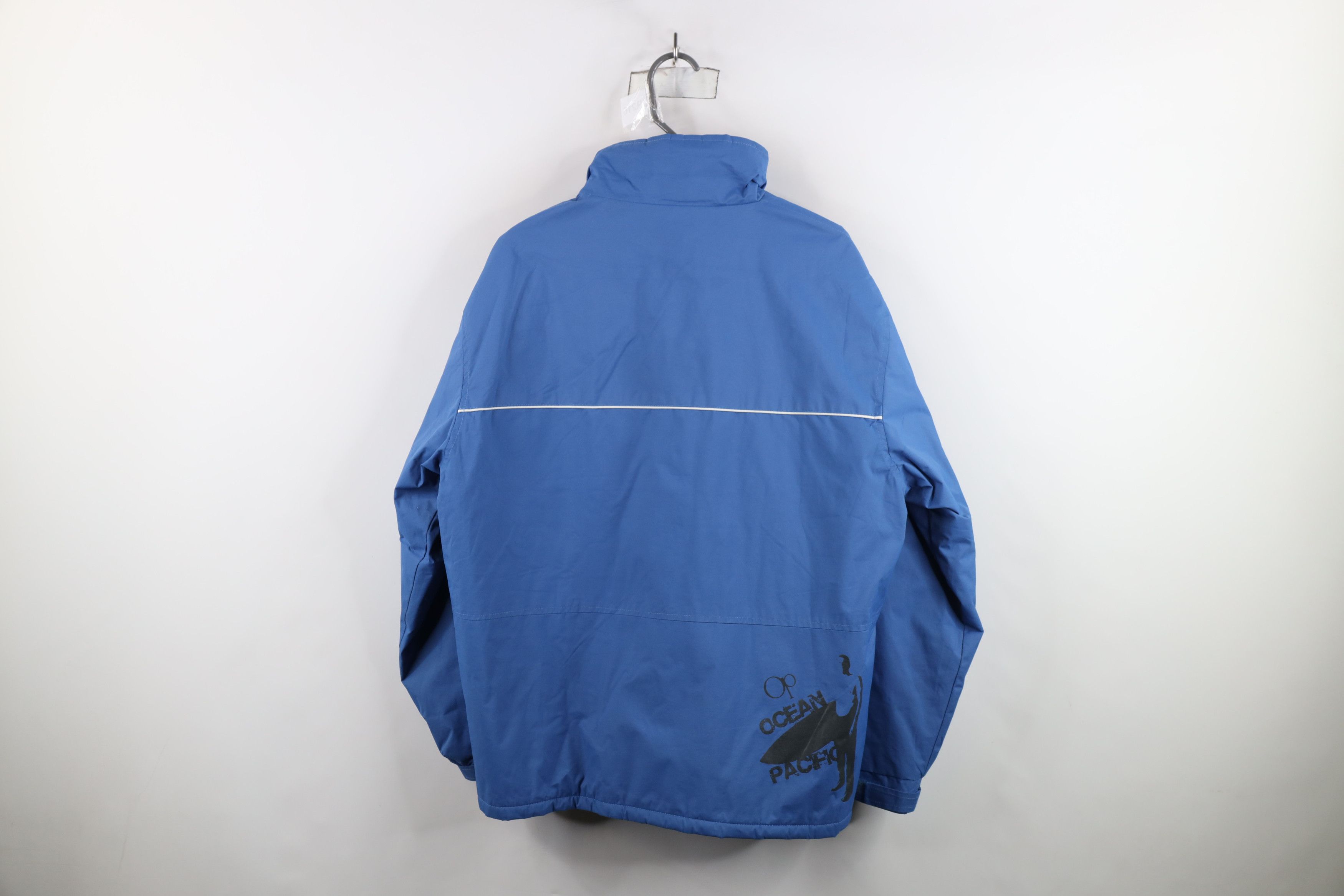 Ocean Pacific × Vintage Vintage 80s 90s Ocean Pacific Surfing Fleece Lined Jacket Size US M / EU 48-50 / 2 - 14 Thumbnail