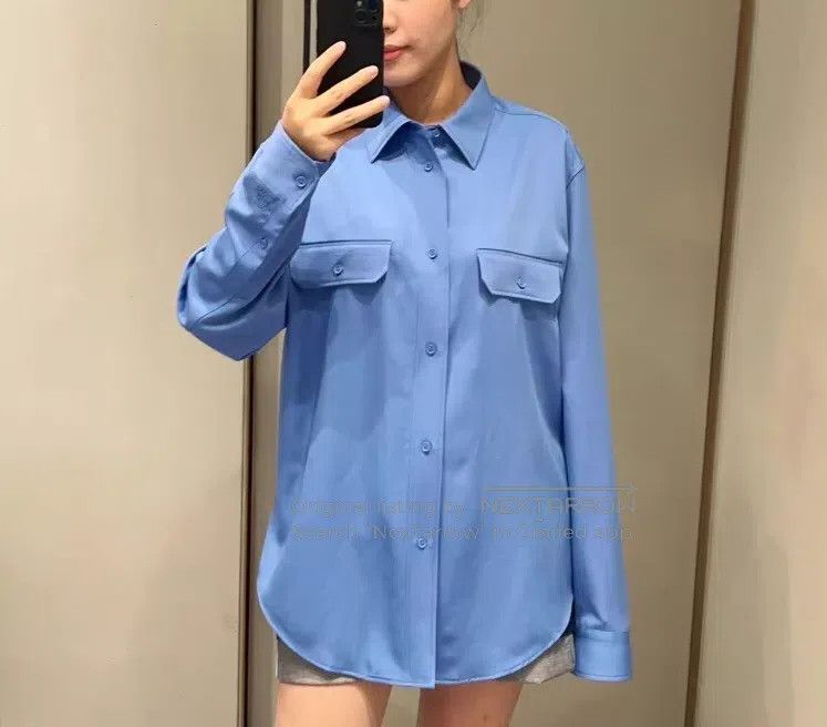 Loewe Loewe Dark Blue Wool Notched Collar Single-Breasted Long S Size XS / US 0-2 / IT 36-38 - 7 Thumbnail