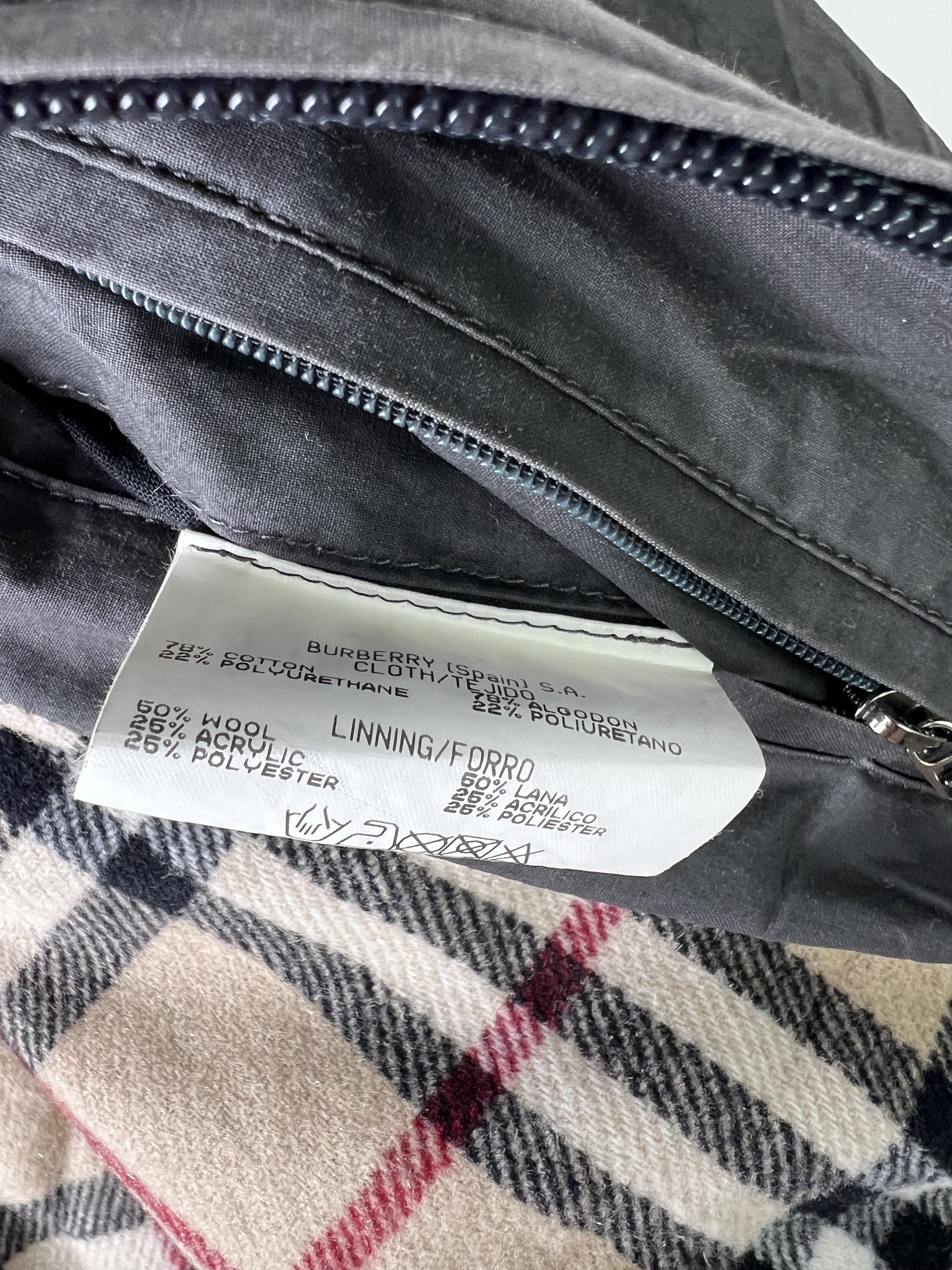 Burberry BURBERRY VINTAGE JACKET WITH COATING GRAY Size US L / EU 52-54 / 3 - 9 Thumbnail