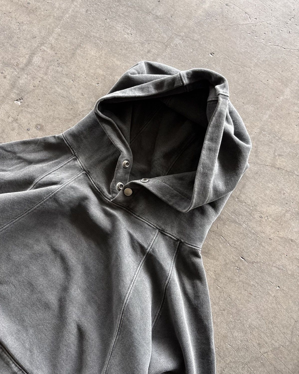 Vintage Cpgn Studio Stone Washed Grey Boxy Hoodie Size US M / EU 48-50 / 2 - 2 Thumbnail