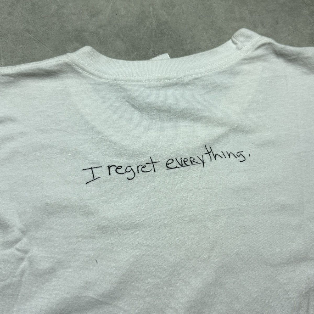 Supreme Supreme Mike Hill Regretter Tee Size US M / EU 48-50 / 2 - 5 Thumbnail