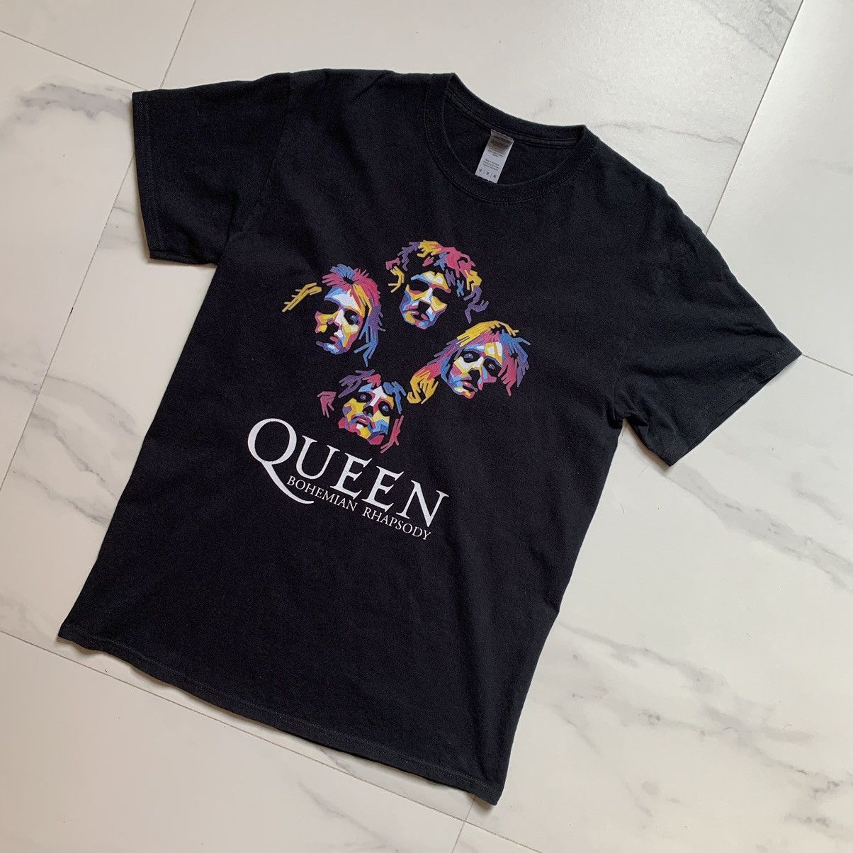 Band Tees 2018 Queen Bohemian Rhapsody Movie Promo Tee Size US M / EU 48-50 / 2 - 3 Thumbnail