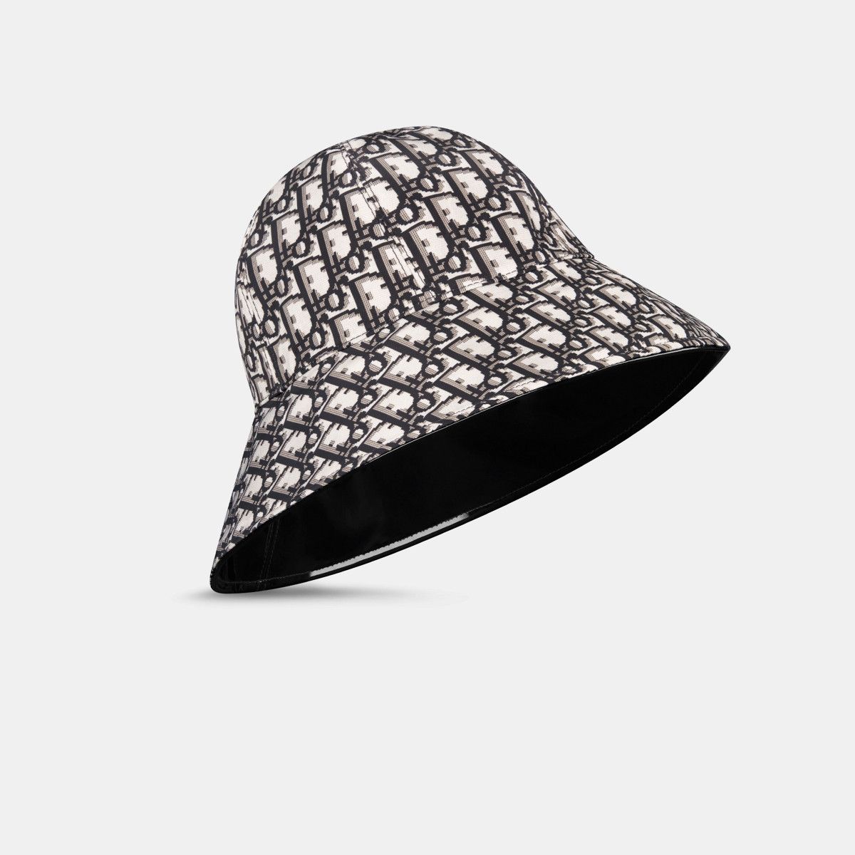 Dior o1bcso1str0226 Size:OS/D-Tulipe Large Brim Cloche in Black Size ONE SIZE - 4 Thumbnail