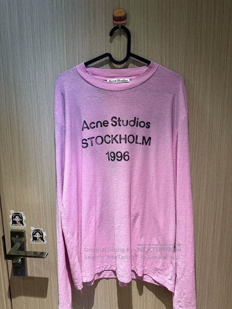 Acne Studios Acne Studios 1996 Long Sleeve, Pink Size US XXS / EU 40 - 3 Thumbnail
