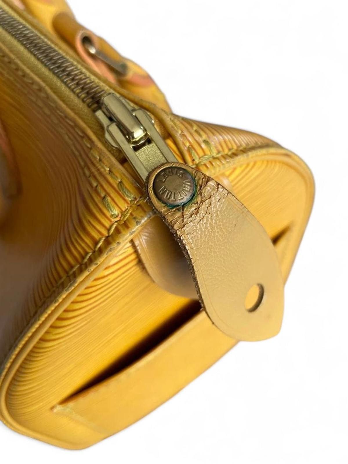 Louis Vuitton Louis Vuitton - Yellow Epi Leather Handbag Size ONE SIZE - 2 Thumbnail