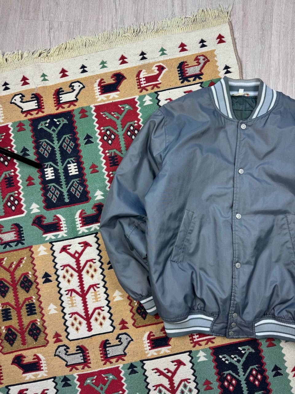 Japanese Brand × Vintage Vintage Philadelphia PA Y2K Bomber Jacket Size US L / EU 52-54 / 3 - 3 Thumbnail