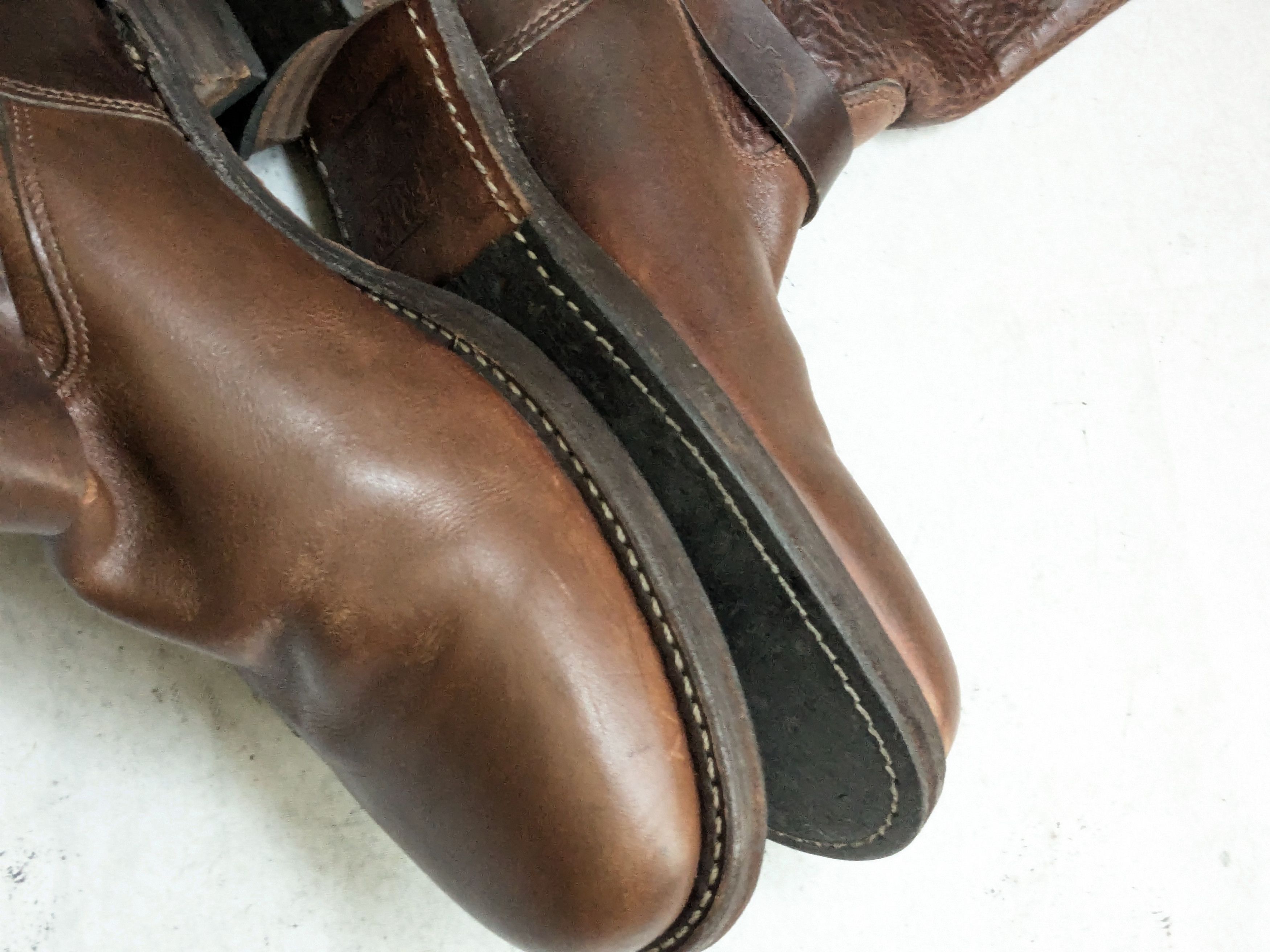 Frye Frye Engineer Boots Brown Leather 10.5 M Buckle Size US 10.5 / EU 43-44 - 11 Thumbnail