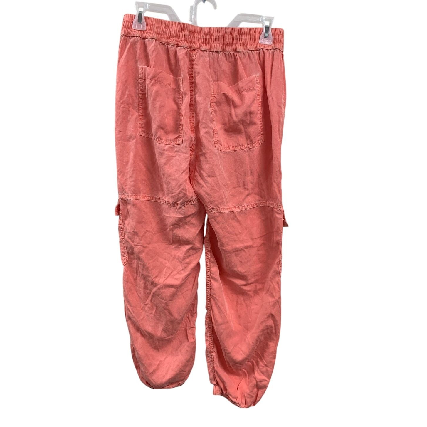 American Eagle Outfitters New Aerie Womens Small Orange Lightweight Cargo Jogger Pants Size 28" / US 6 / IT 42 - 4 Thumbnail