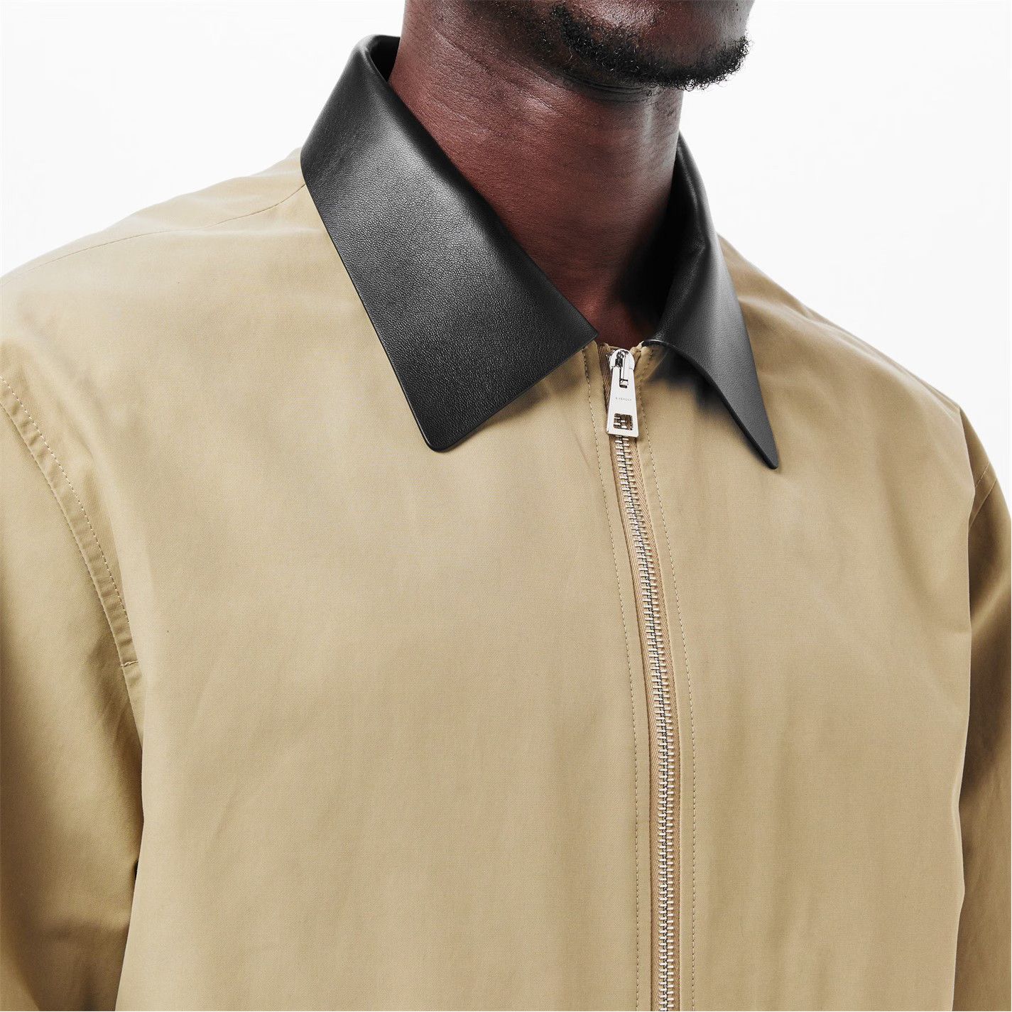 Givenchy o1g2r1mq0426 Coach Jacket in Beige Size US L / EU 52-54 / 3 - 5 Thumbnail