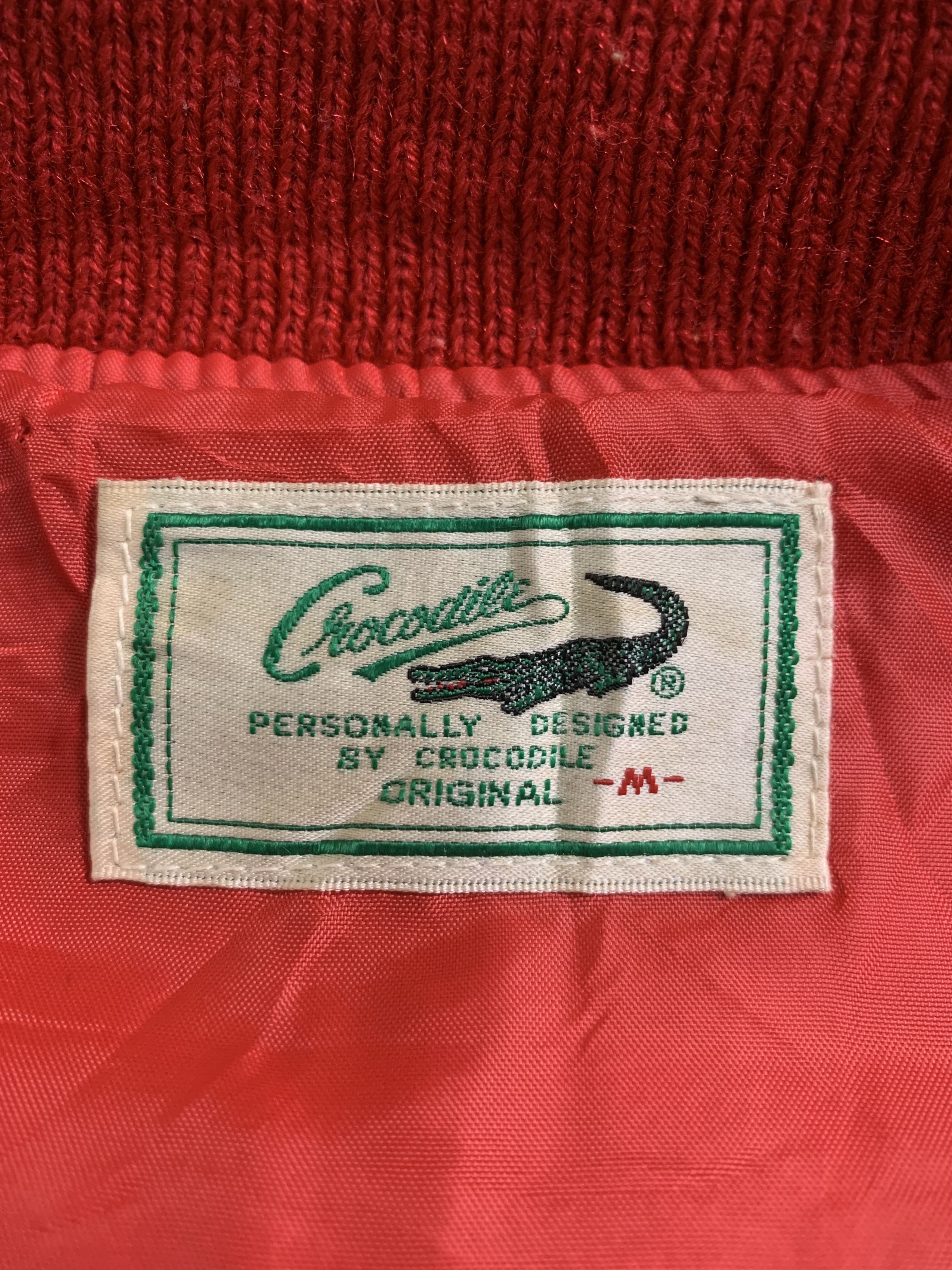 Japanese Brand Rare Design Vintage Crocodile Sports Varsity Jacket Size M / US 6-8 / IT 42-44 - 4 Thumbnail