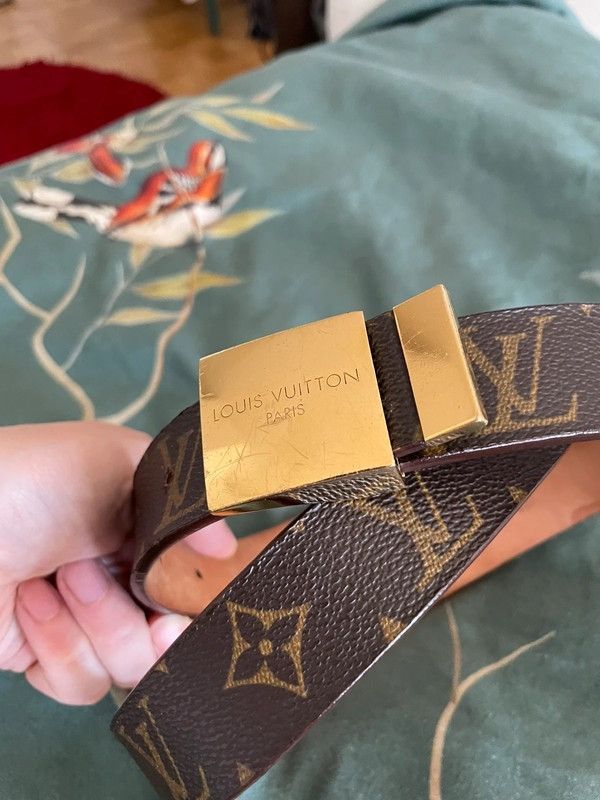 louis vuitton cowboy belt