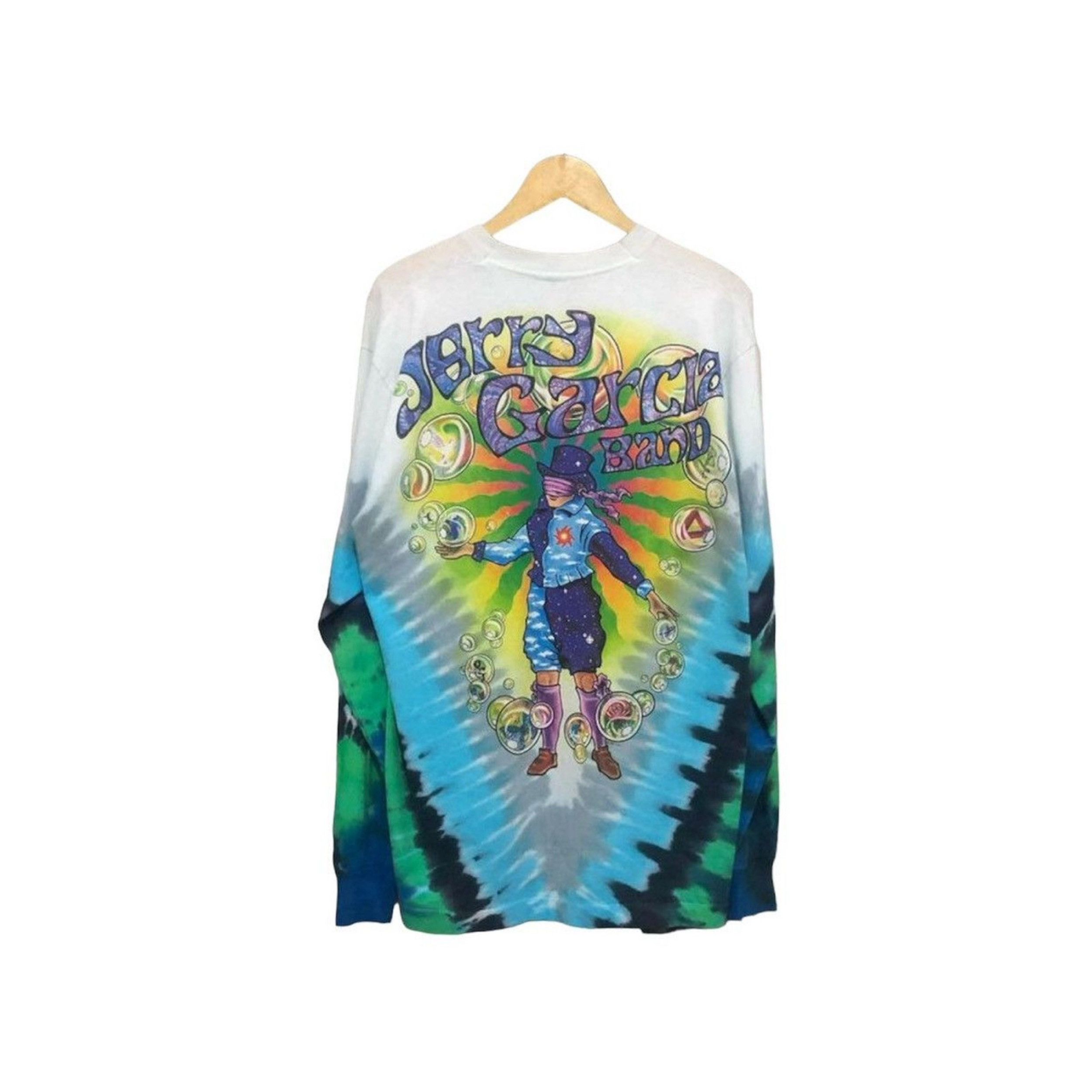 Vintage Vintage 90s Jerry Garcia Band Magician LS Tie Dye FOTL Large Size US L / EU 52-54 / 3 - 16 Thumbnail