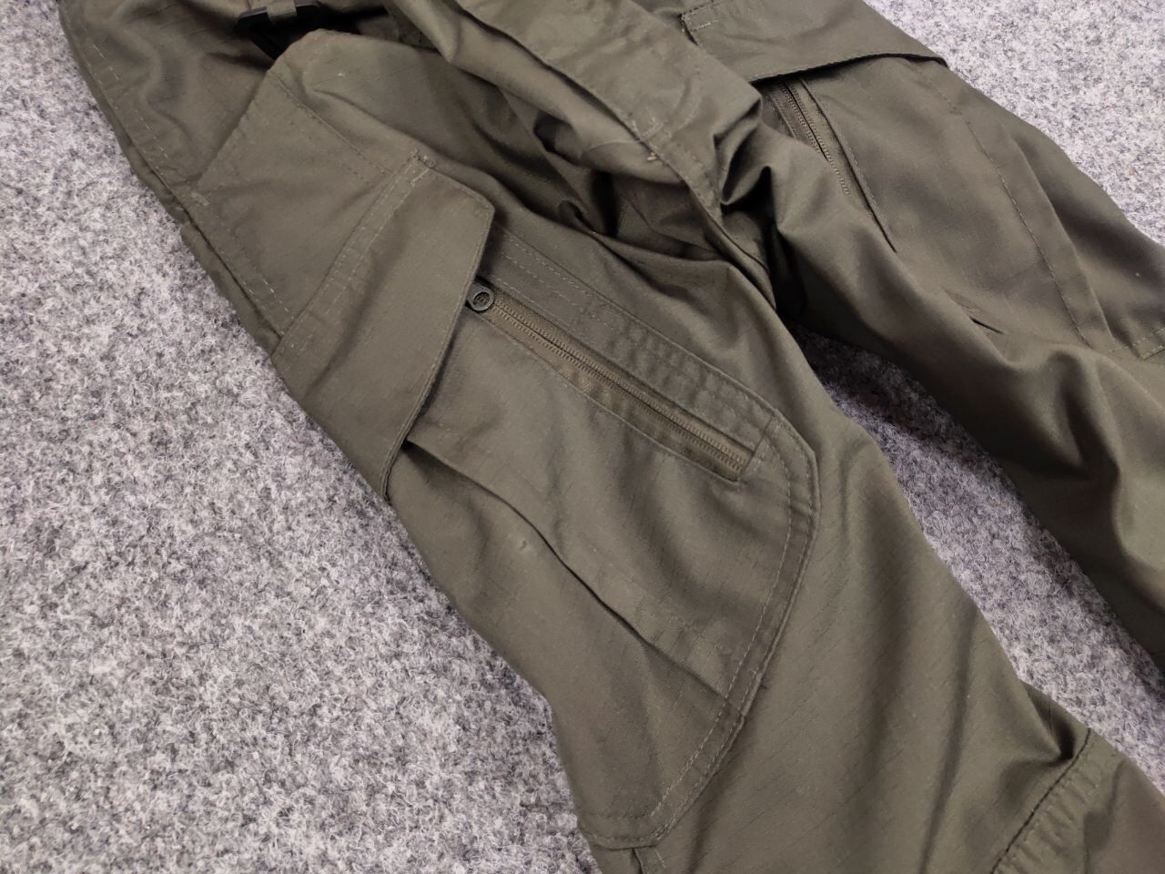 Japanese Brand Vintage 90's Japan Military Tactical Olive Cargo Pants Size US 32 / EU 48 - 9 Thumbnail