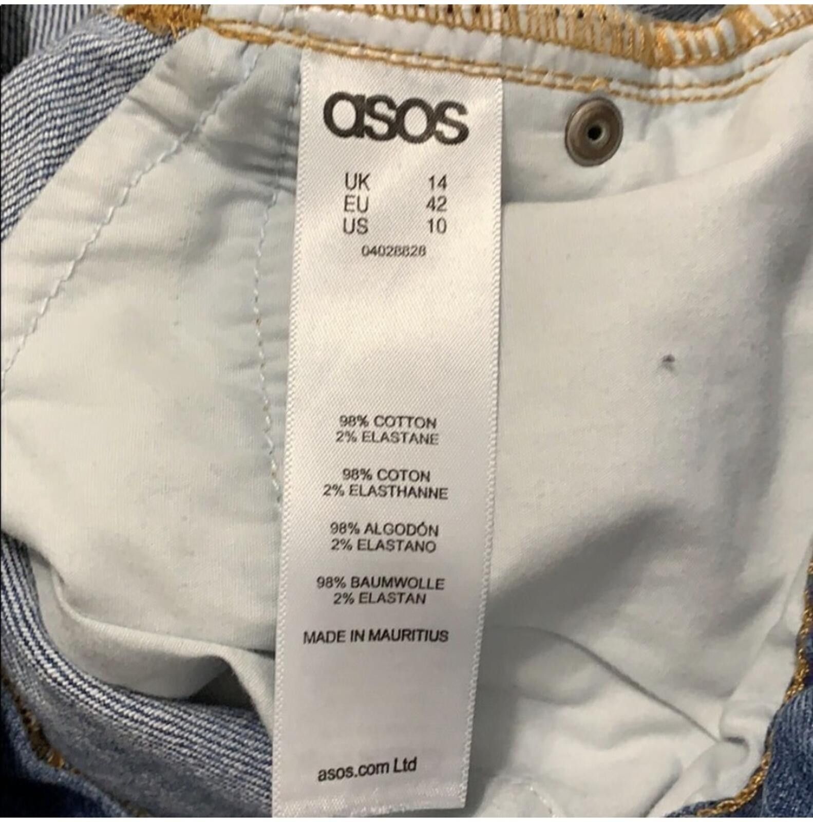 Asos ASOS denim shorts Size 32" / US 10 / IT 46 - 7 Thumbnail