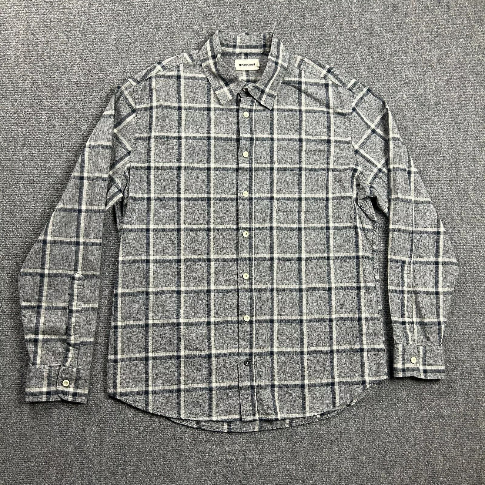 Taylor Stitch Taylor Stitch Shirt Mens 42 Window Pane Check Cotton Adults Size US XS / EU 42 / 0 - 1 Thumbnail
