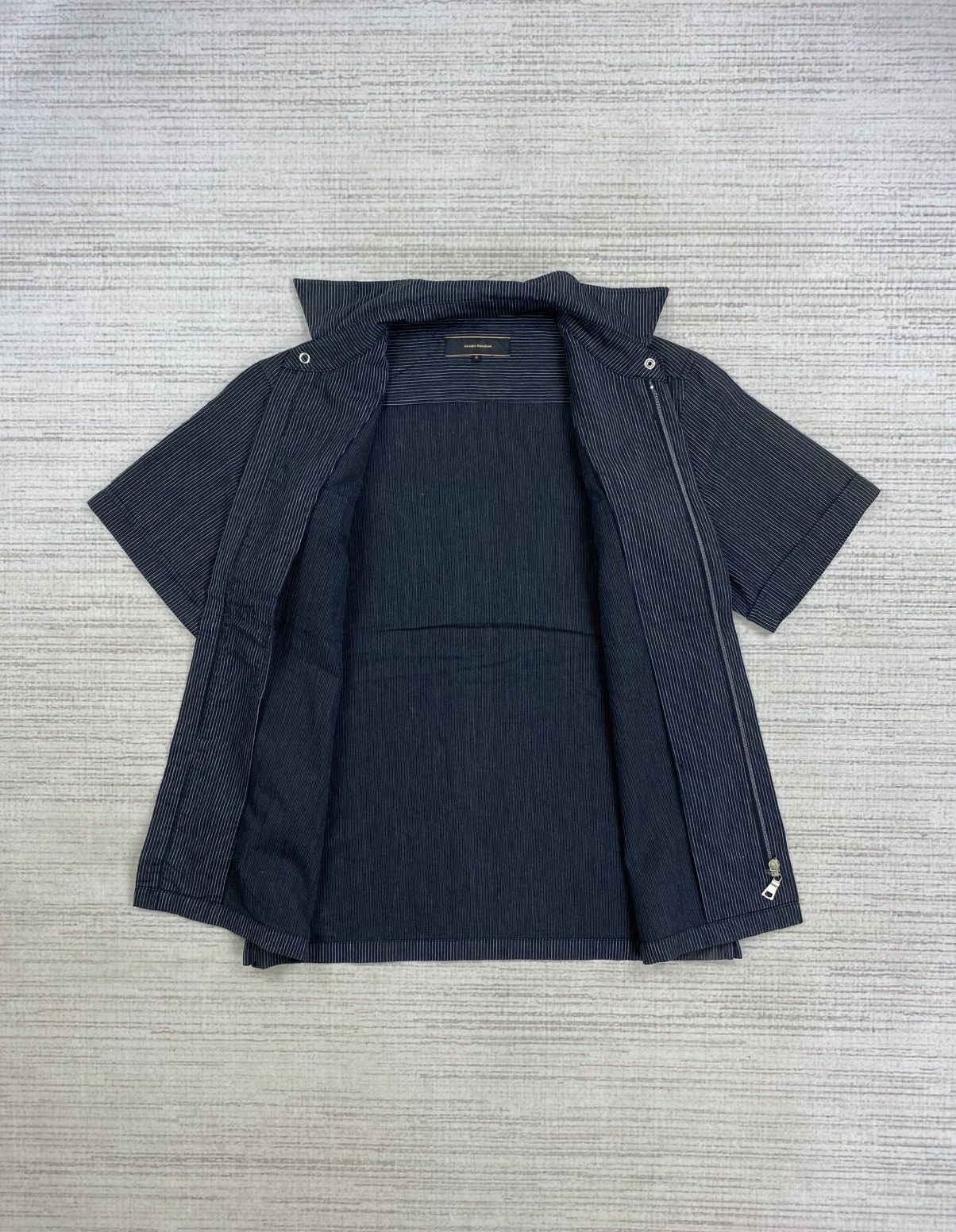 Japanese Brand × Vintage Vintage Create Barefoot Striped Zipper Jacket Size US M / EU 48-50 / 2 - 6 Thumbnail