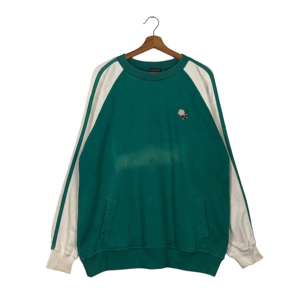 Hysteric Glamour 📌Vintage Sweatshirt Drug Store Sun Faded Big Logo Size US M / EU 48-50 / 2 - 2 Thumbnail