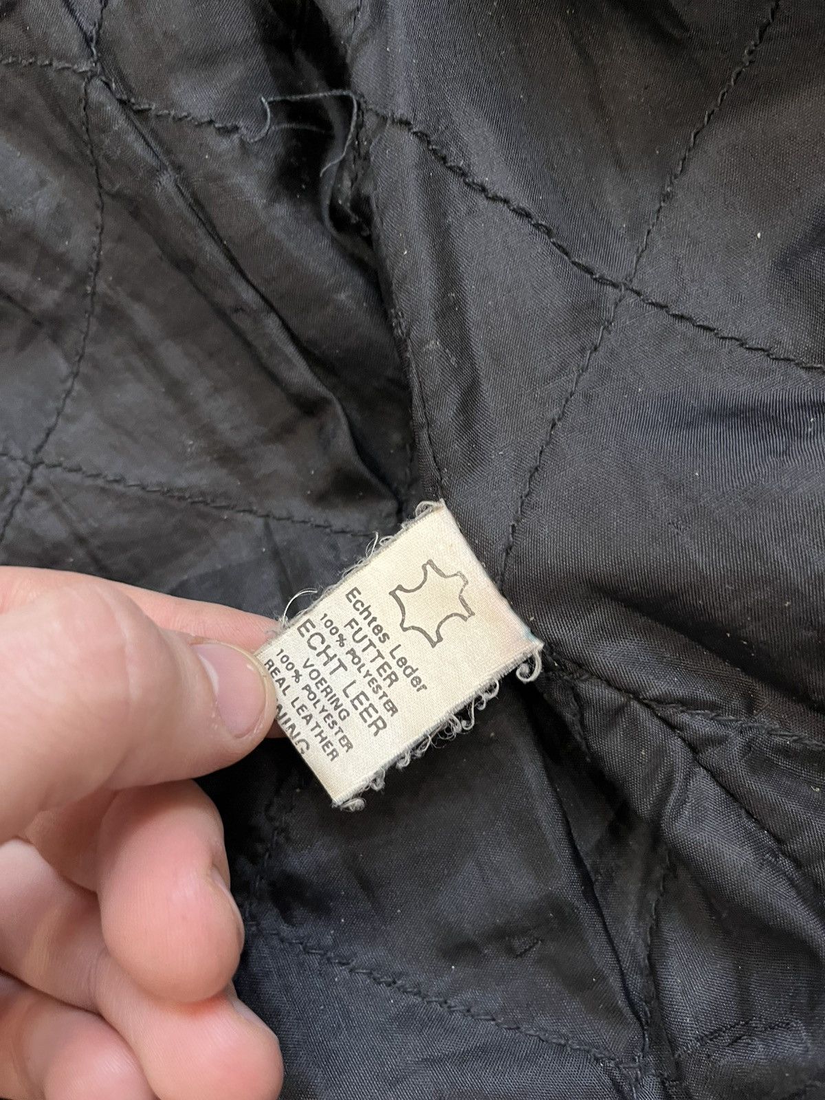 Vintage Vintage MOTO Leather Jacket Racing Motorcycle Biker faded Size US M / EU 48-50 / 2 - 22 Thumbnail